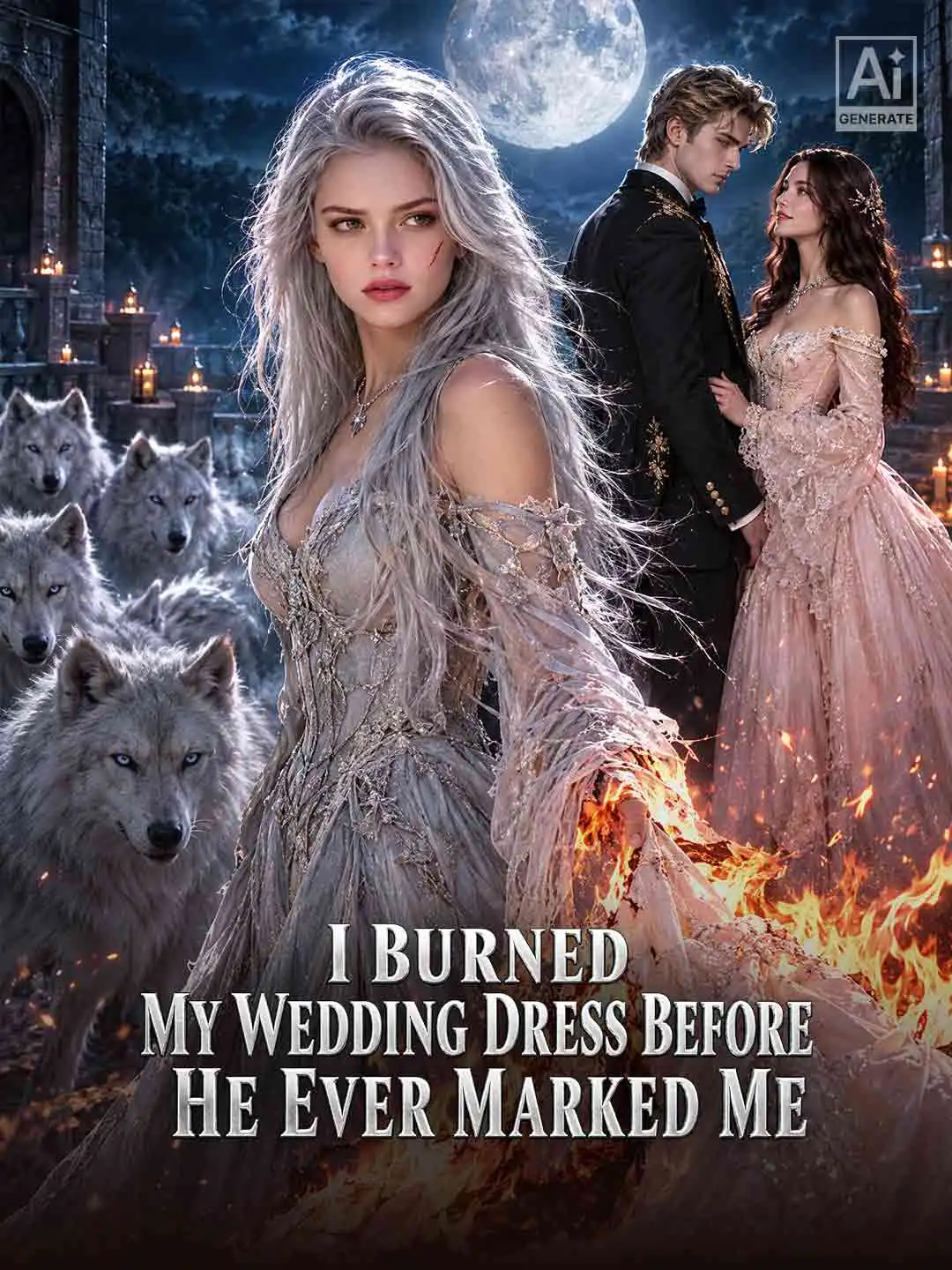 I Burned My Wedding Dress Before He Ever Marked Me short drama poster