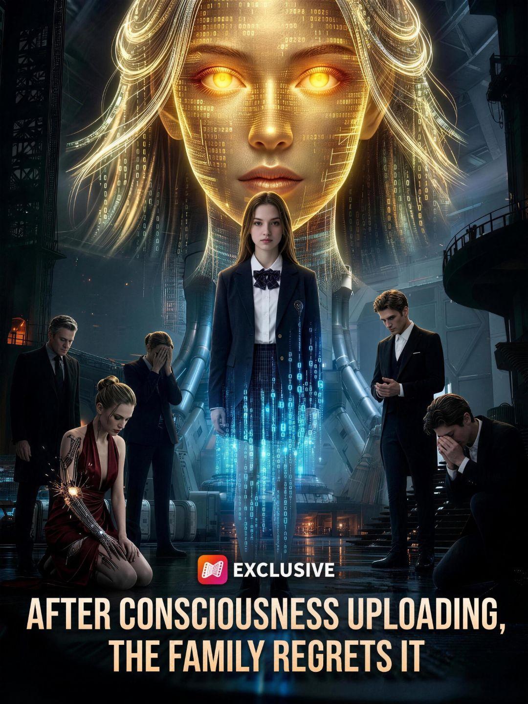 After consciousness uploading, the family regrets it short drama poster