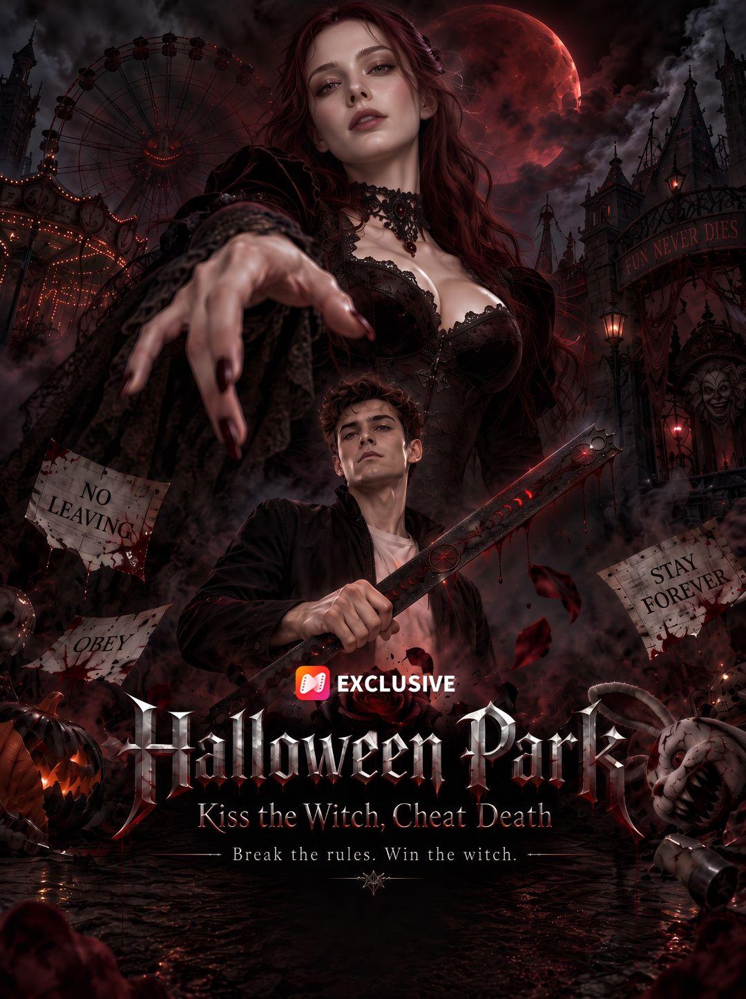 Halloween Park Kiss the Witch, Cheat Death short drama poster