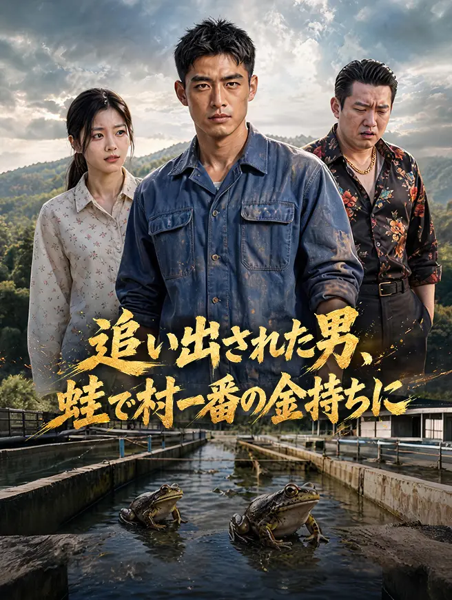 追い出された男、蛙で村一番の金持ちに short drama poster