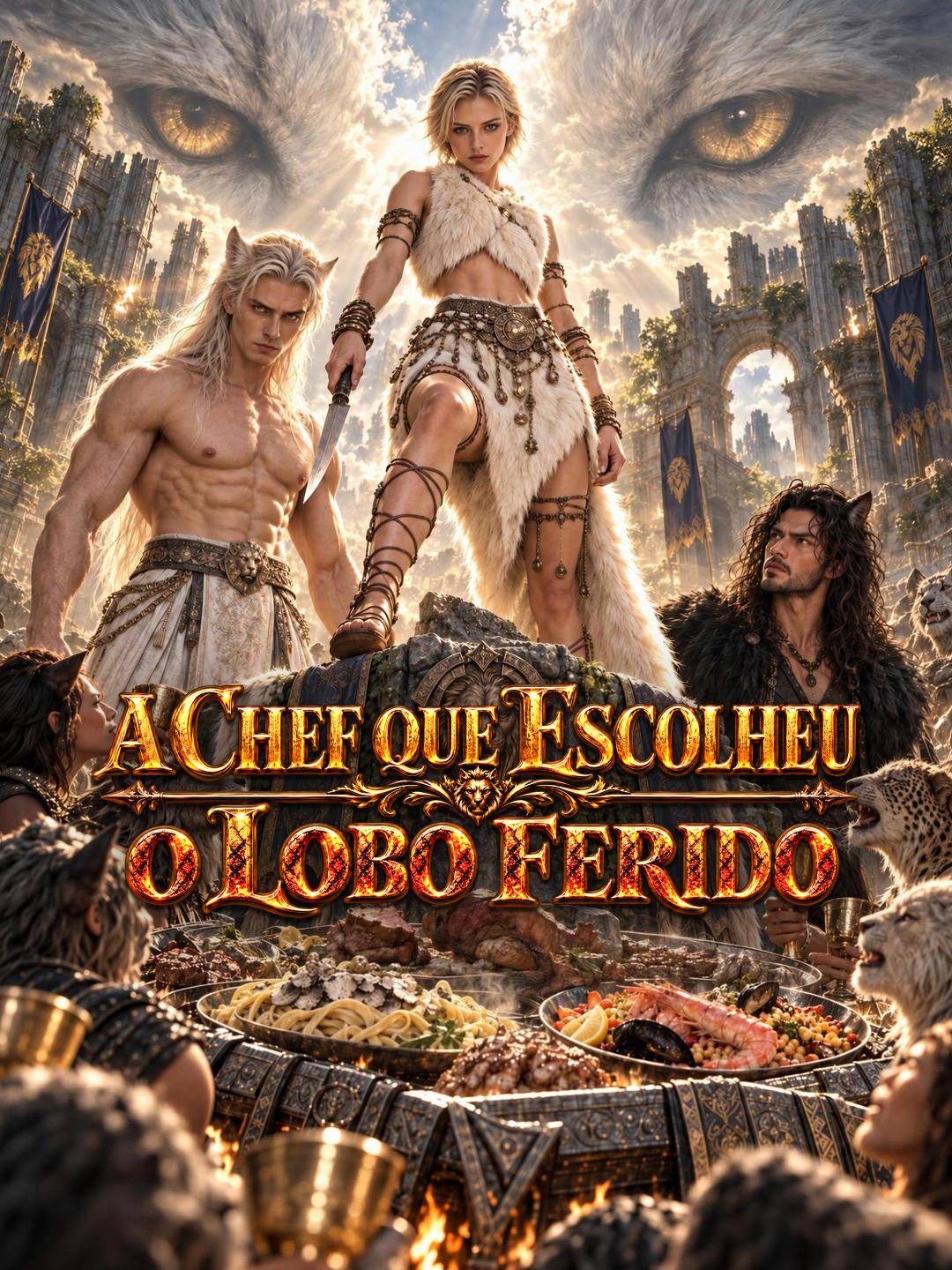 A Chef que Escolheu o Lobo Ferido short drama poster