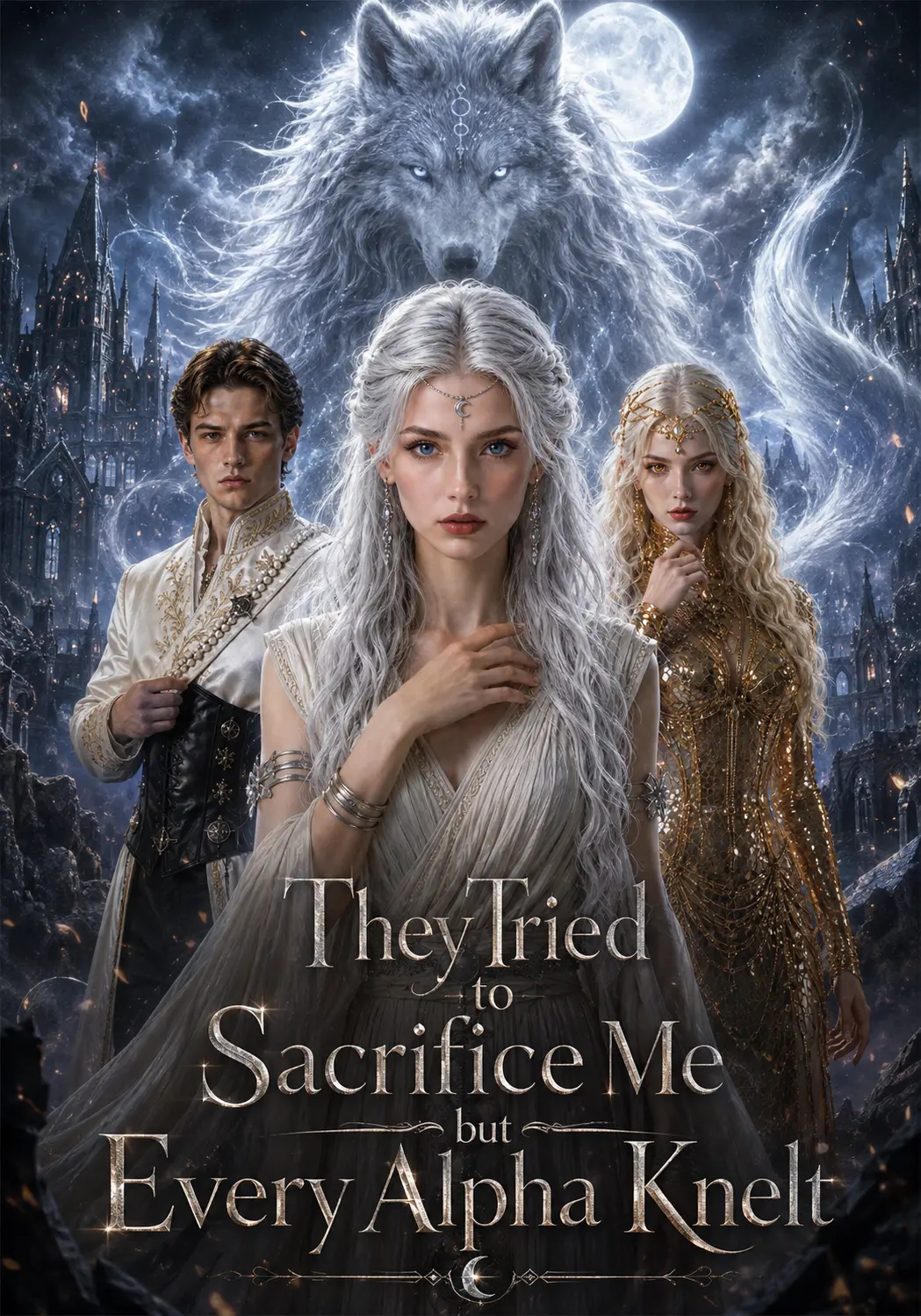 They Tried to Sacrifice Me but Every Wolf Knelt short drama poster