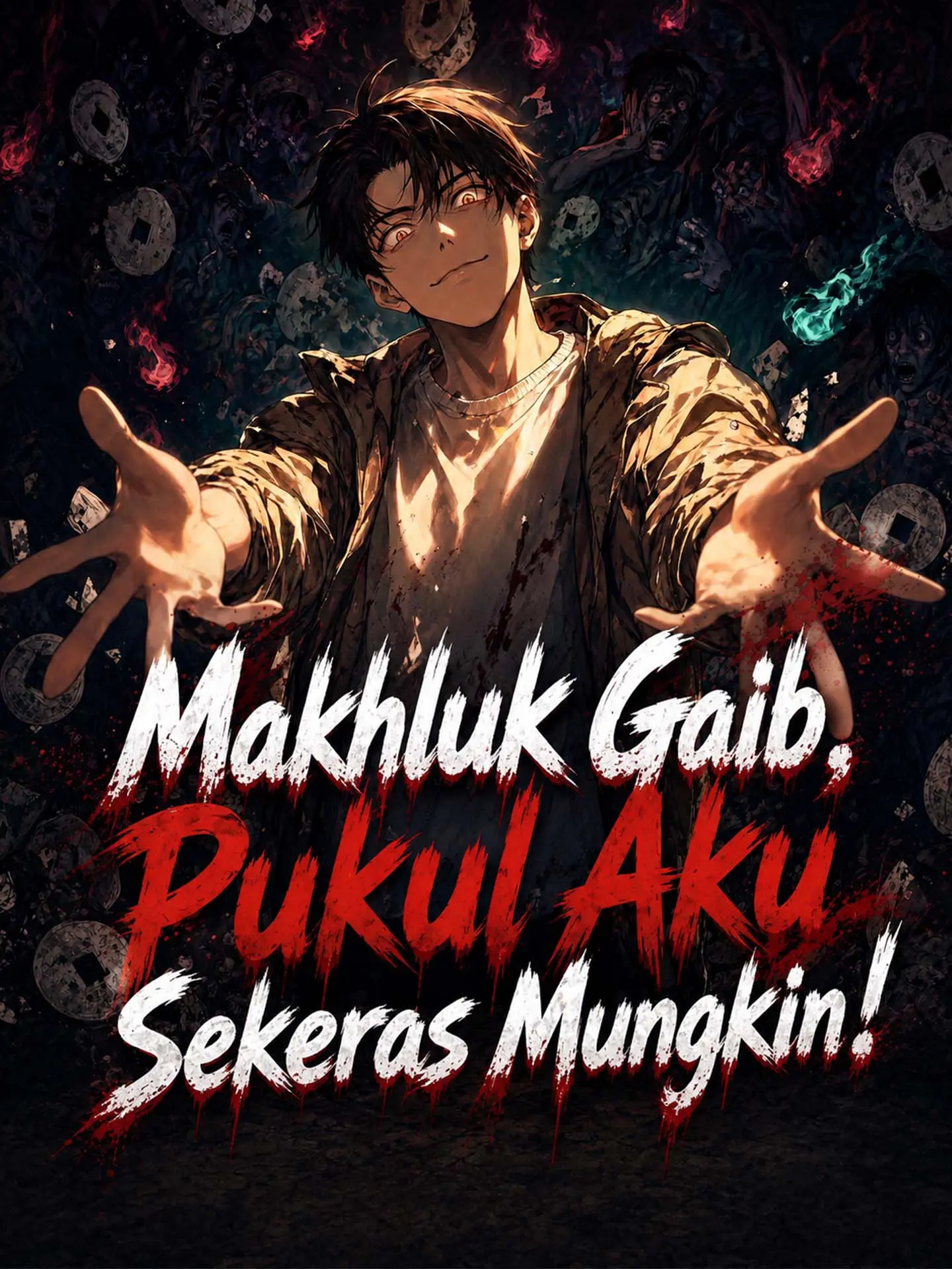 Makhluk Gaib, Pukul Aku Sekeras Mungkin! short drama poster