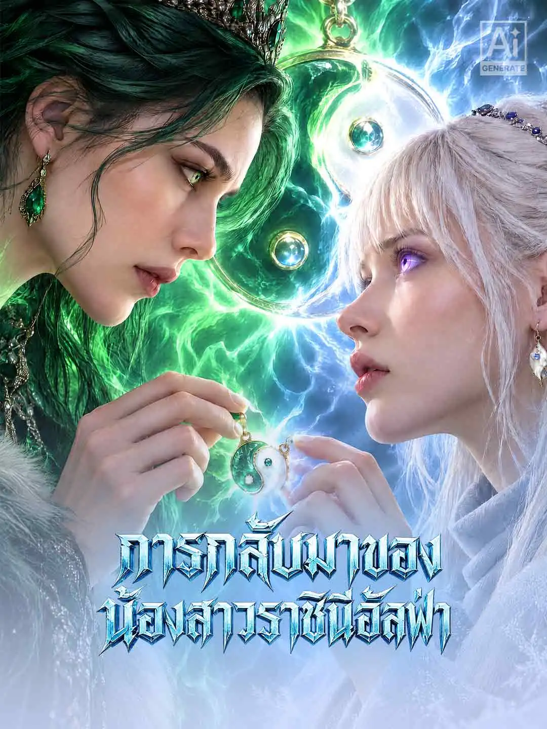 การกลับมาของ น้องสาวราชินีอัลฟ่า short drama poster