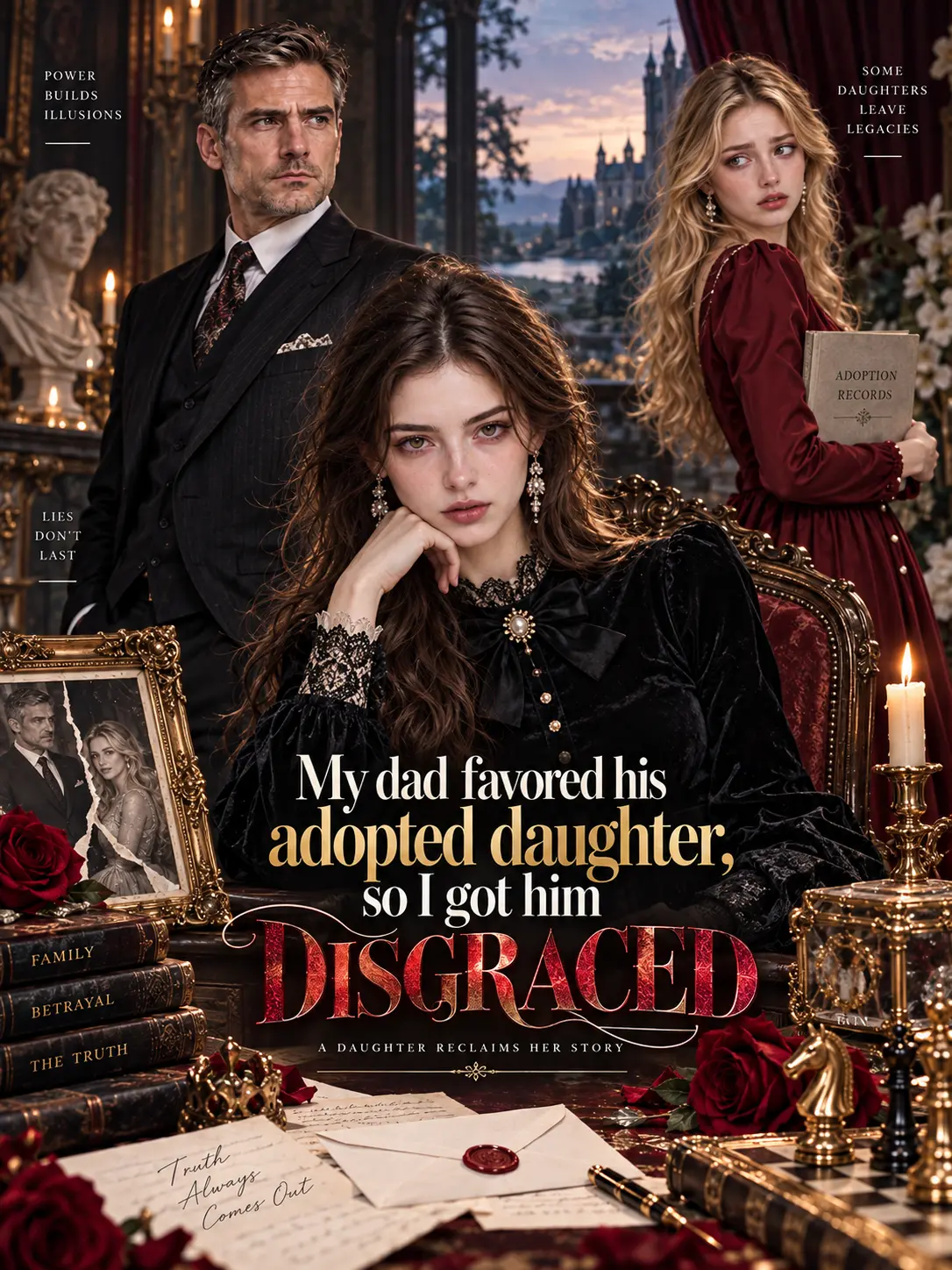 Mydad favored his adopted daugghter, so I got him disgraced short drama poster