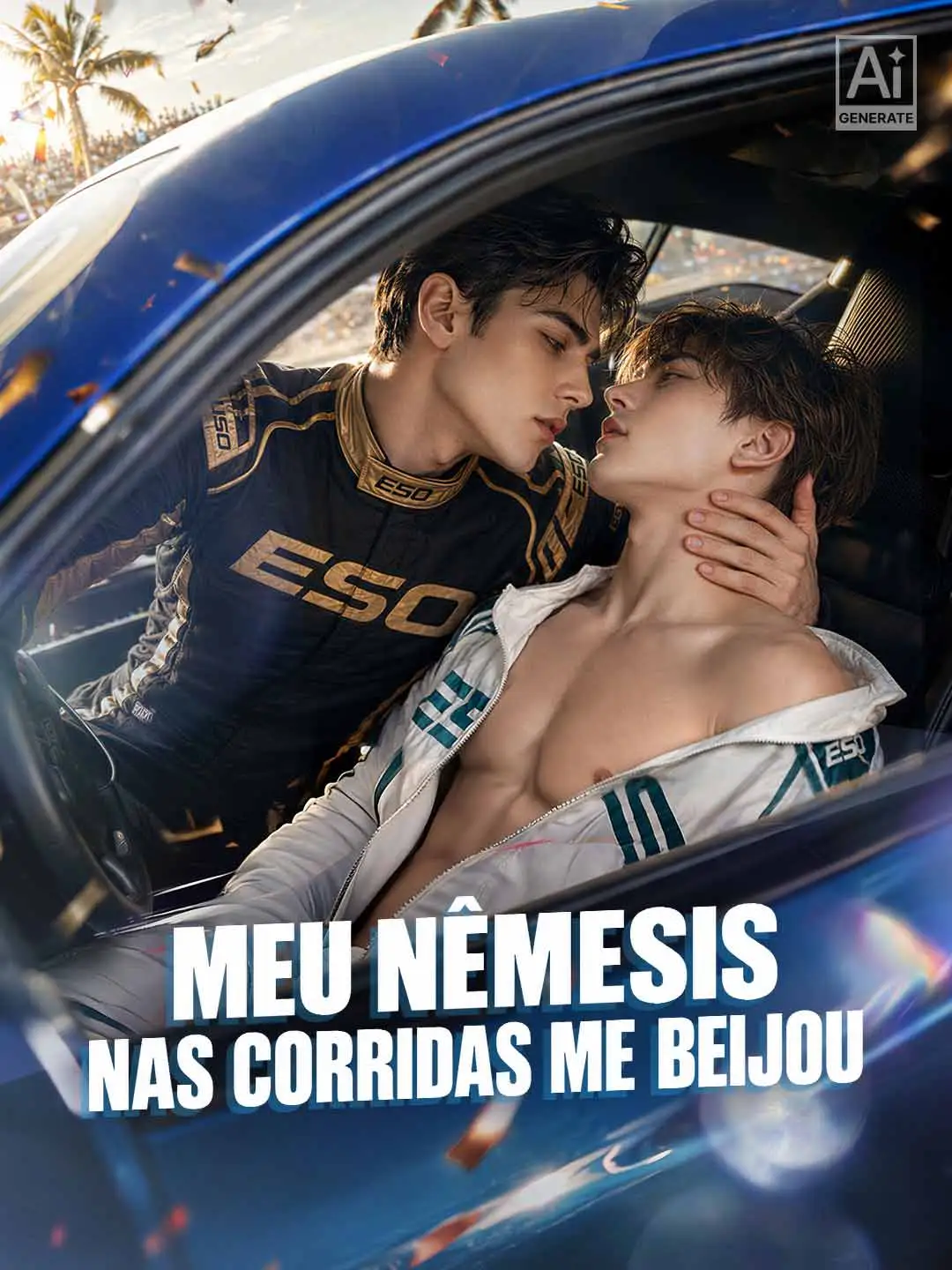 Meu Nêmesis nas Corridas Me Beijou short drama poster
