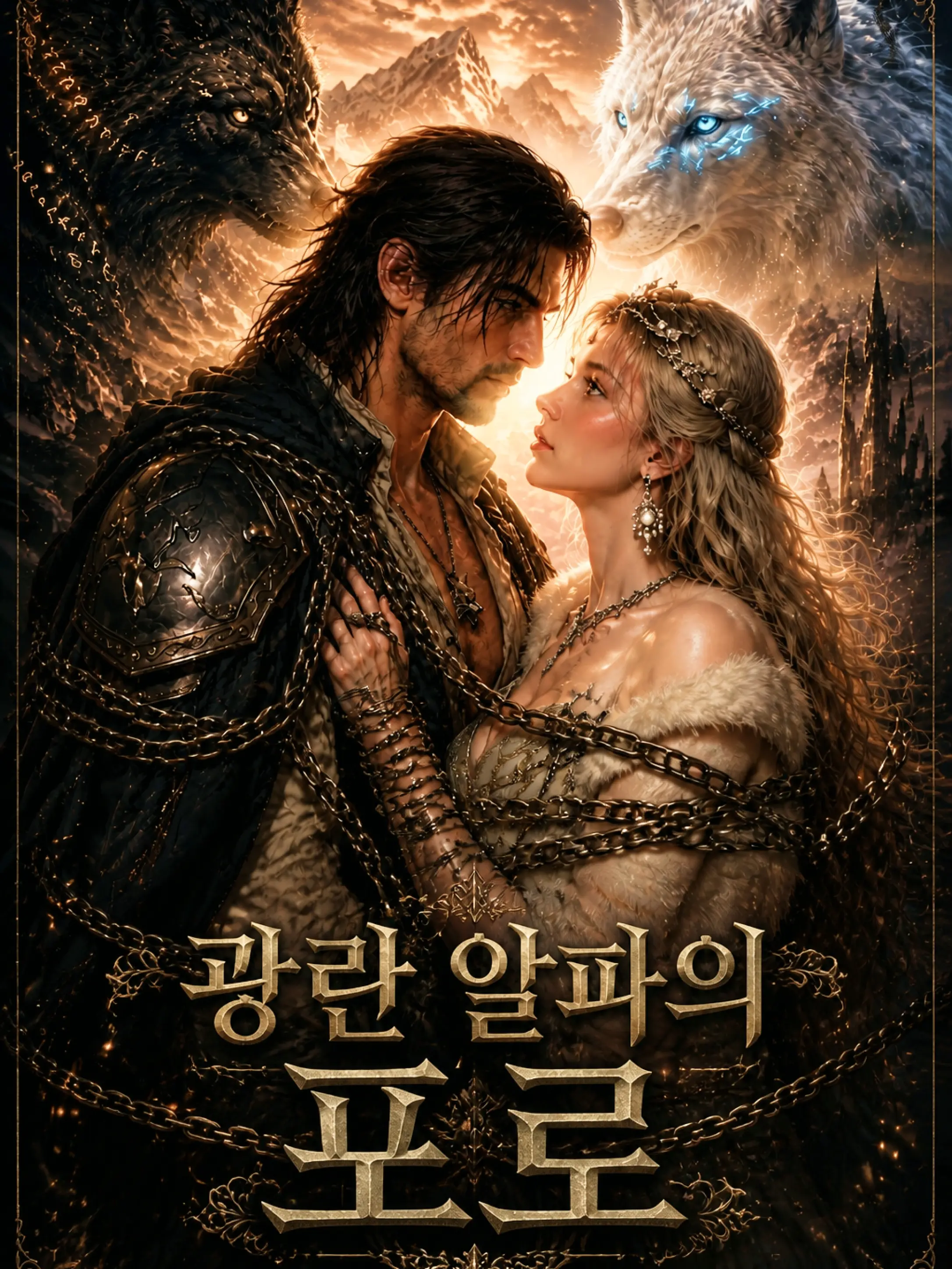 광란 알파의 포로 short drama poster