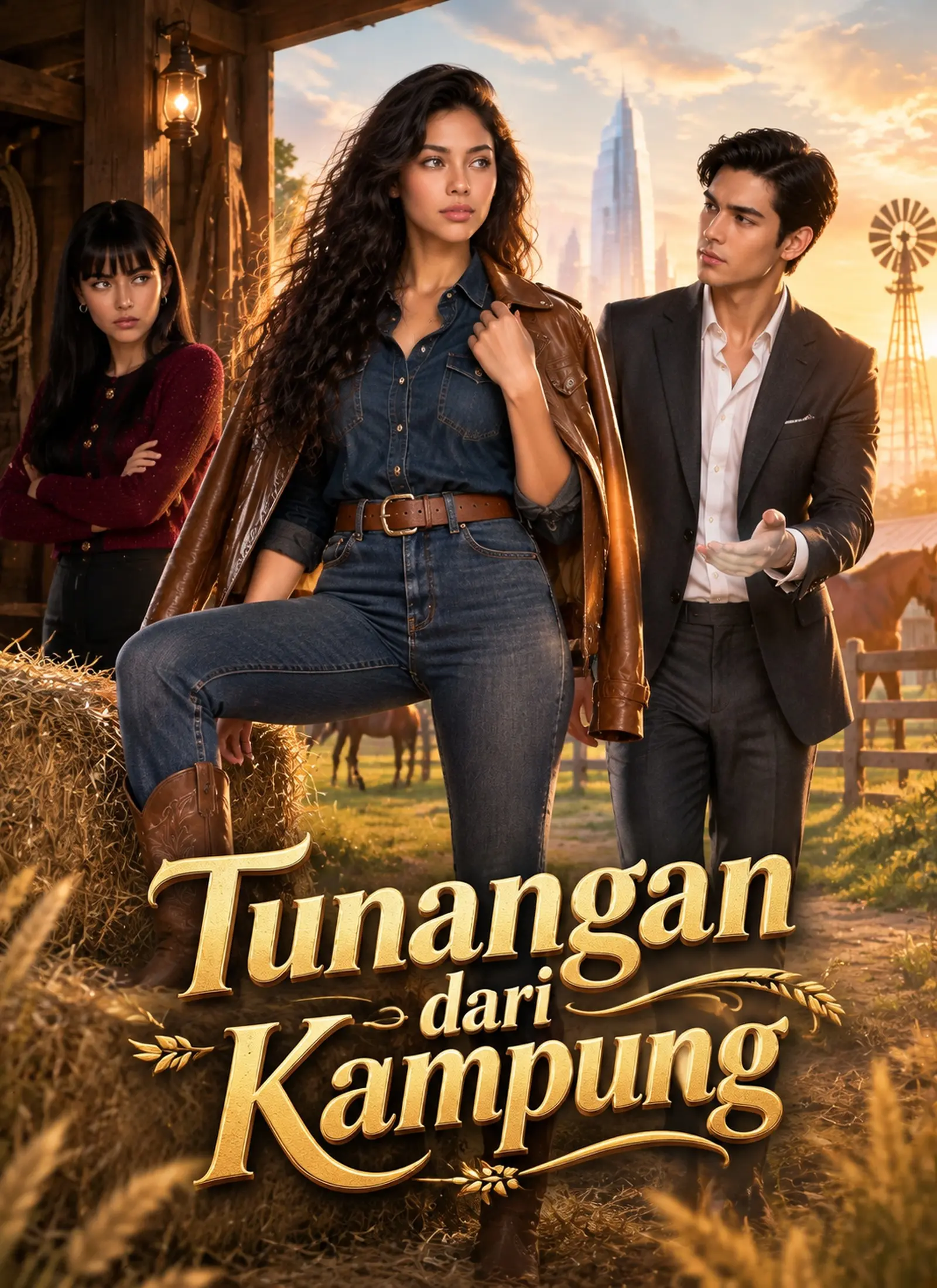 [Dubbing]Tunangan dari Kampung short drama poster