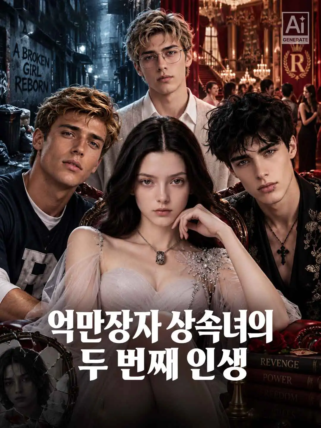 억만장자 상속녀의 두 번째 인생 short drama poster