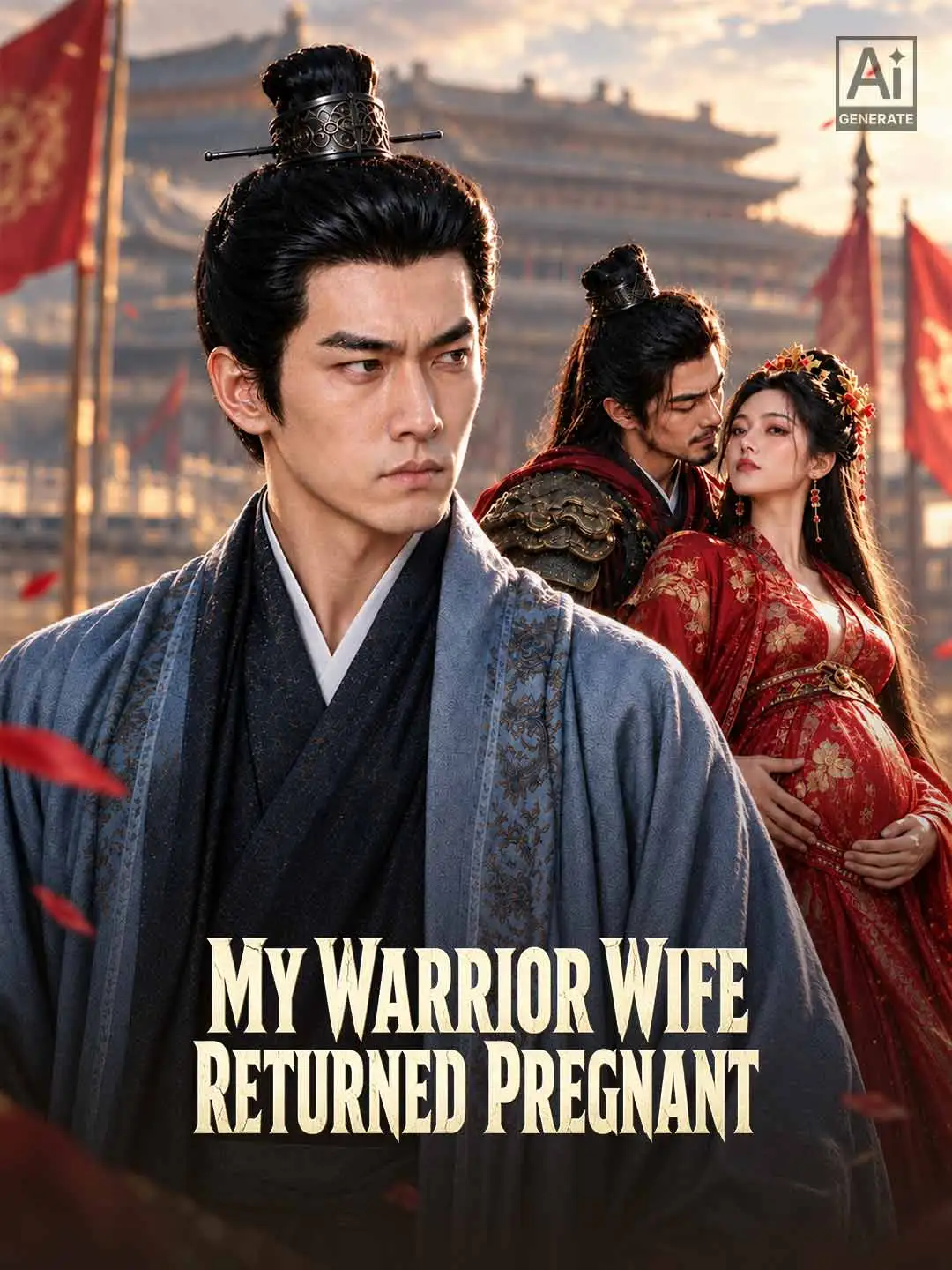 My Warrior Wife Returned Pregnant short drama poster