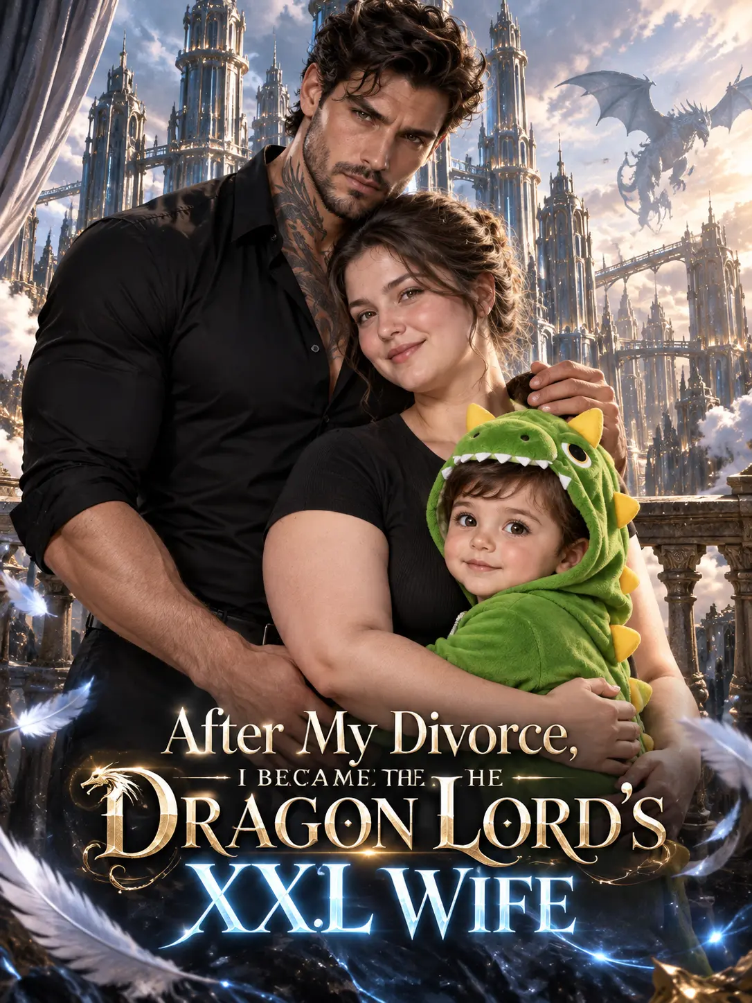 After My Divorce, I Became the Dragon Lord’s XXL Wife short drama poster