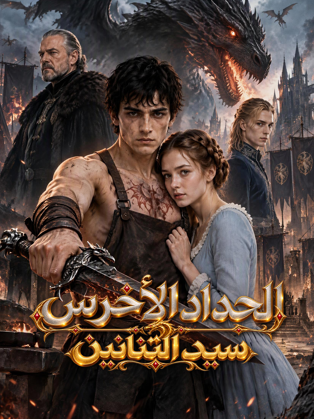 الحداد الأخرس: سيد التنانين short drama poster