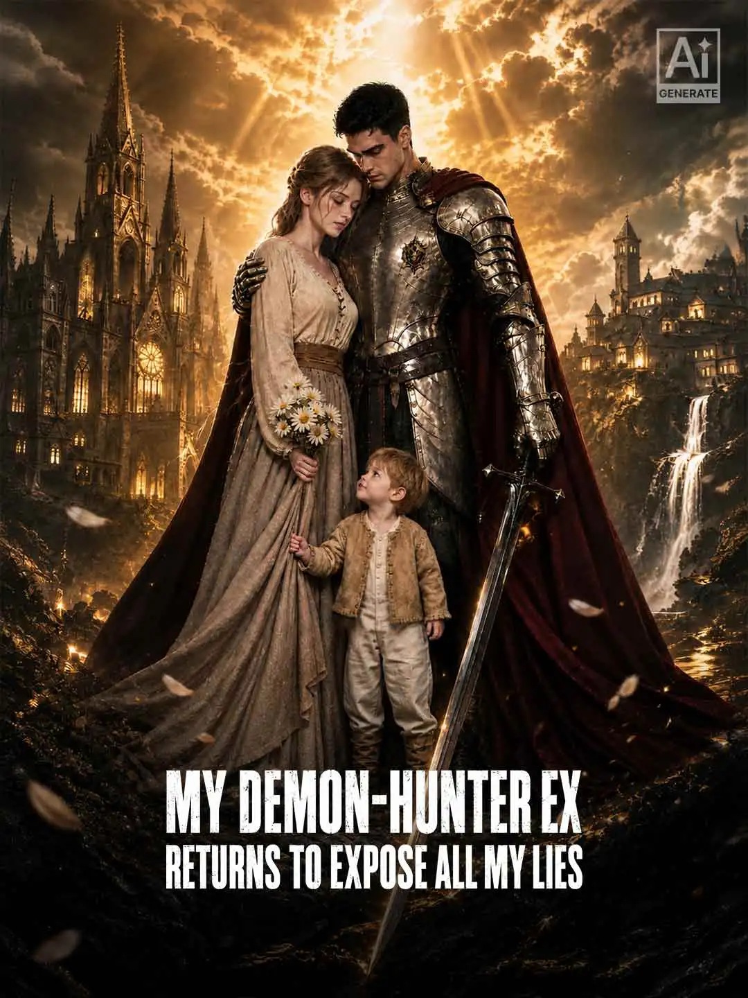 My Demon-Hunter Ex Returns to Expose All My Lies short drama poster