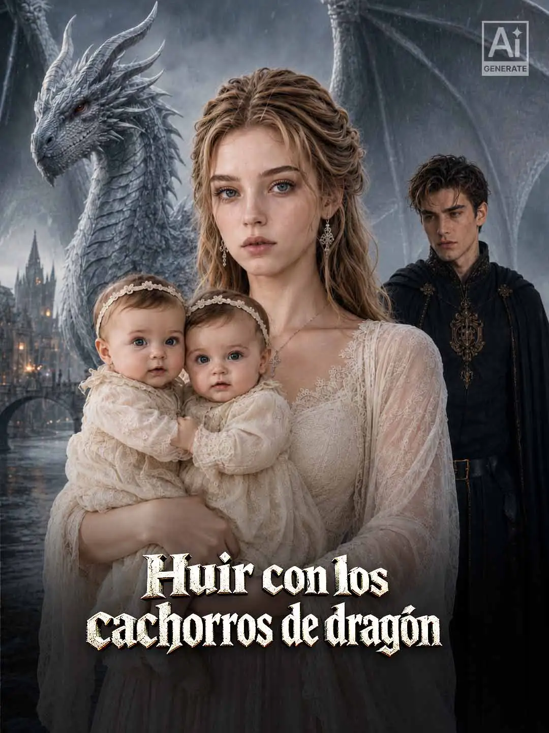 Huir con los cachorros de dragón short drama poster