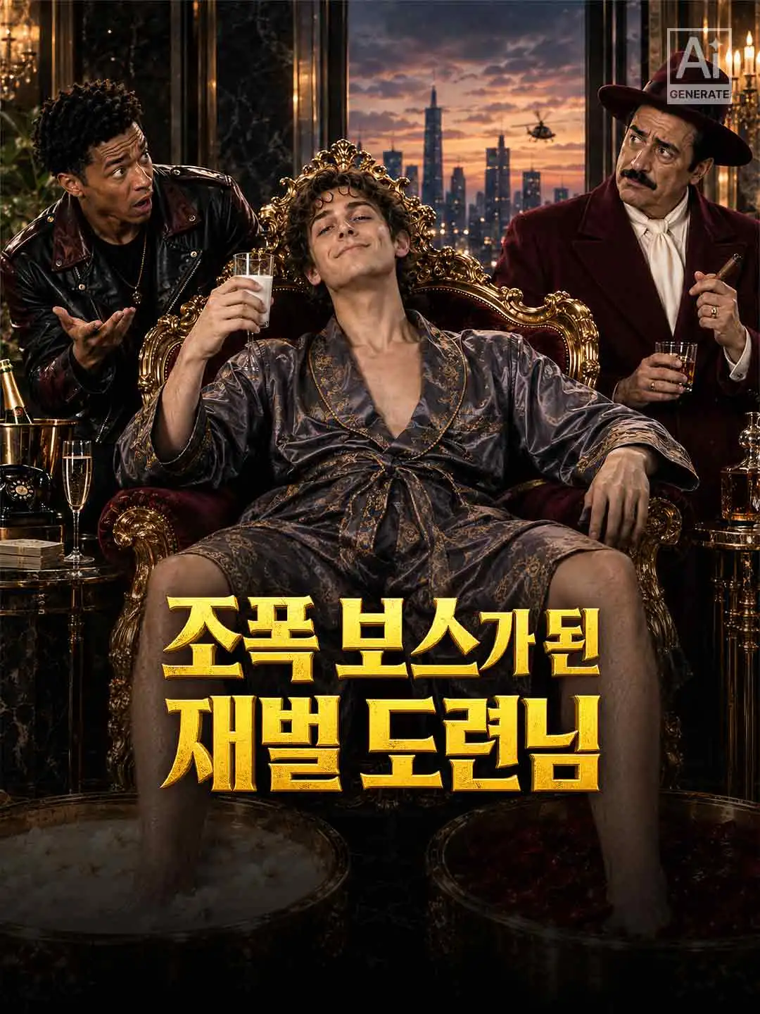 조폭 보스가 된 재벌 도련님 short drama poster
