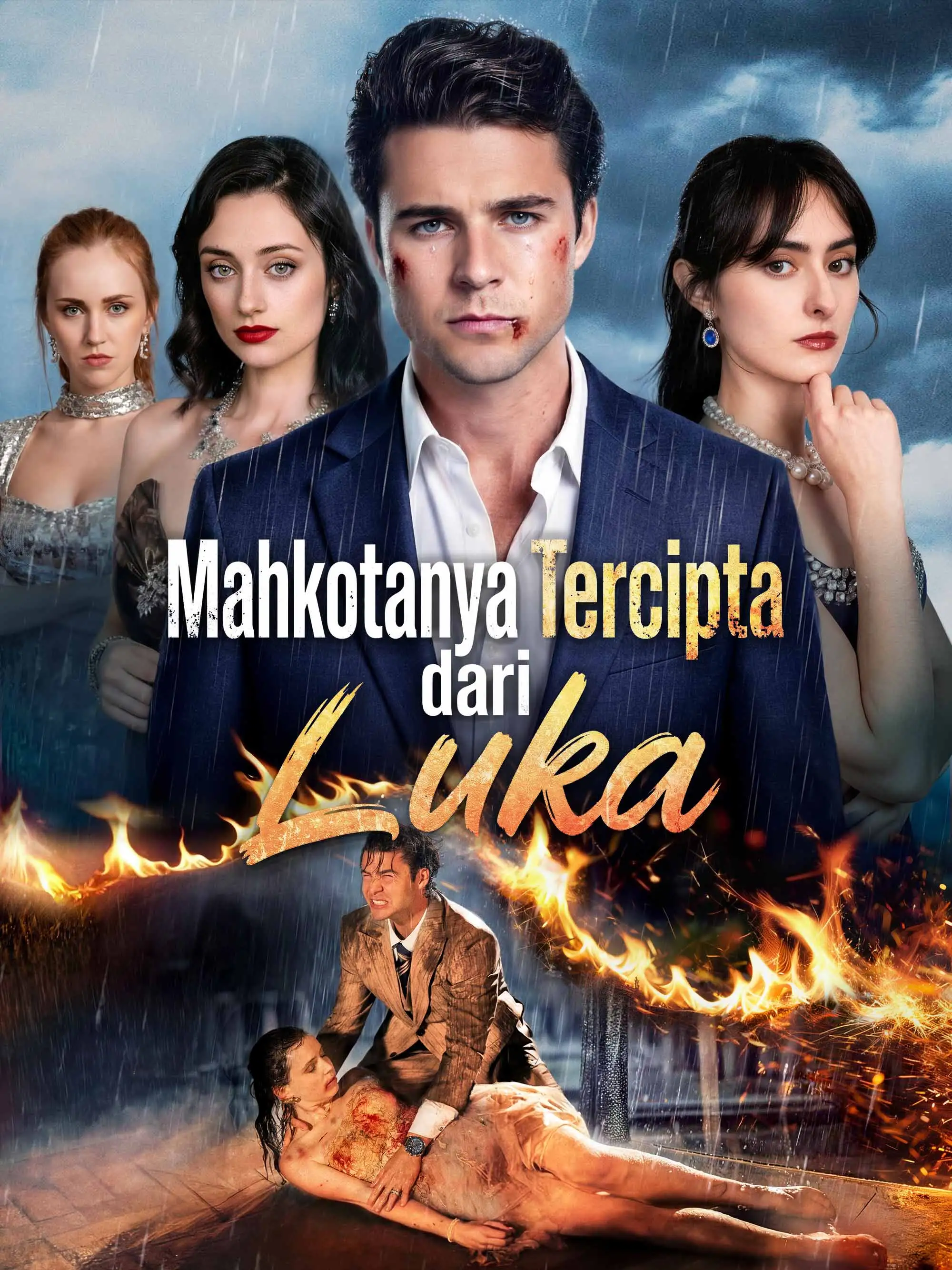 Mahkotanya Tercipta dari Luka short drama poster