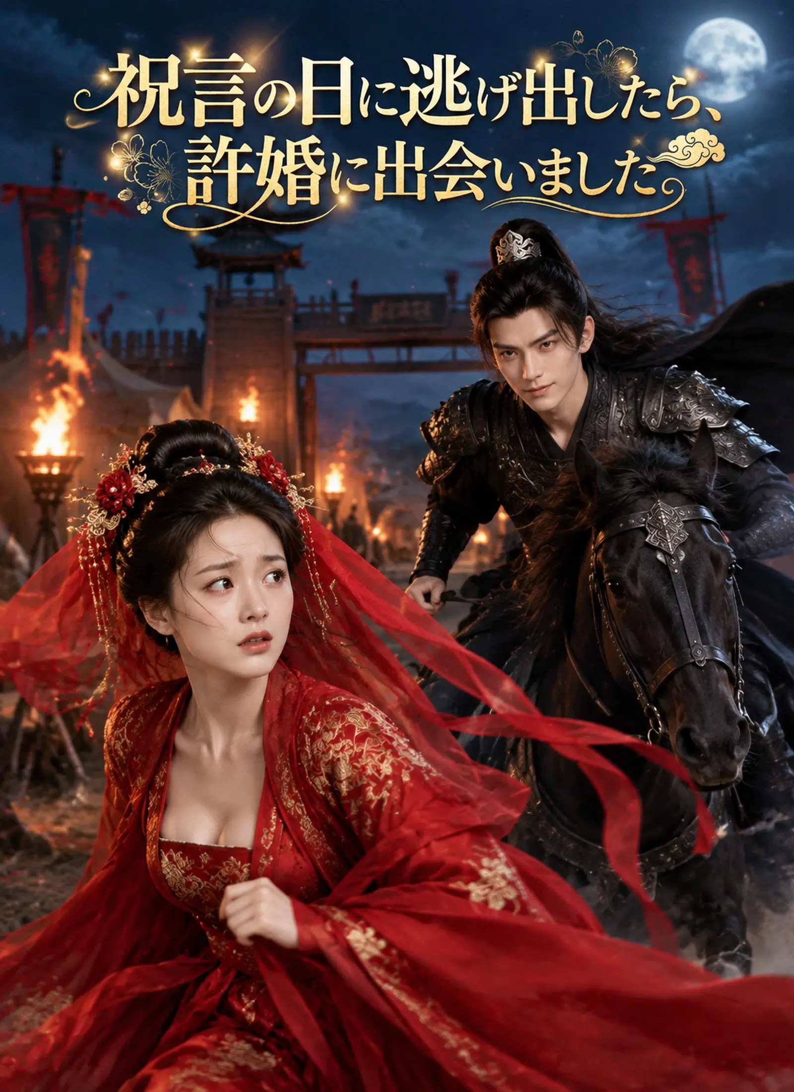 祝言の日に逃げ出したら、許婚に出会いました short drama poster