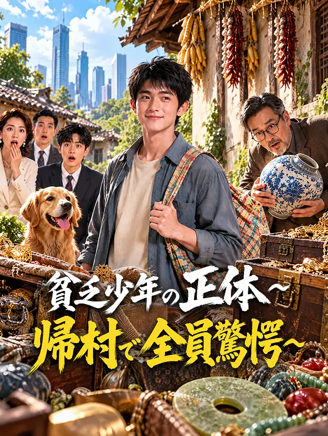 貧乏少年の正体〜帰村で全員驚愕〜 short drama poster