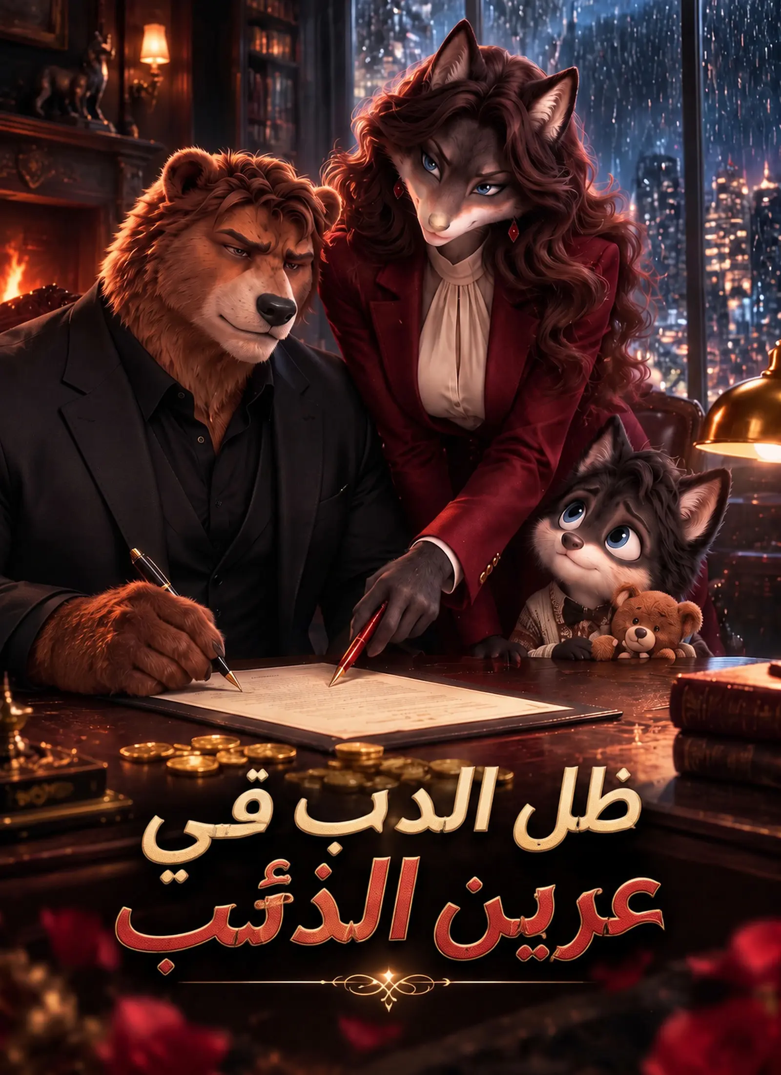 [مدبلج]ظل الدب في عرين الذئب short drama poster