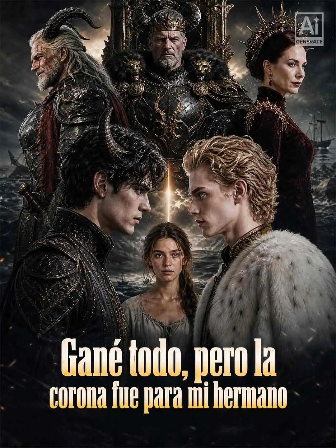 Gané todo, pero la corona fue para mi hermano short drama poster