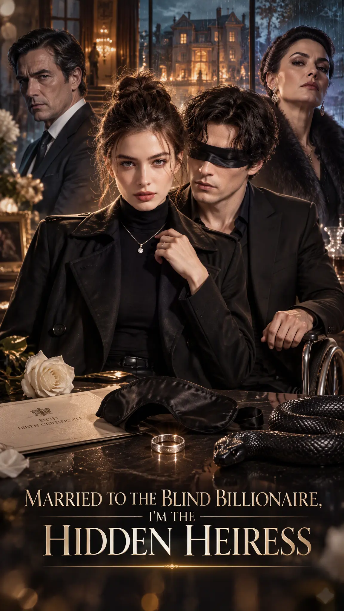 Married to the Blind Billionaire, I'm the Hidden Heiress short drama poster