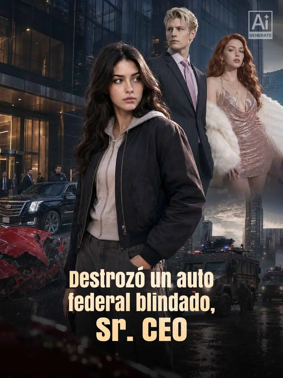 Destrozó un auto federal blindado, Sr. CEO short drama poster