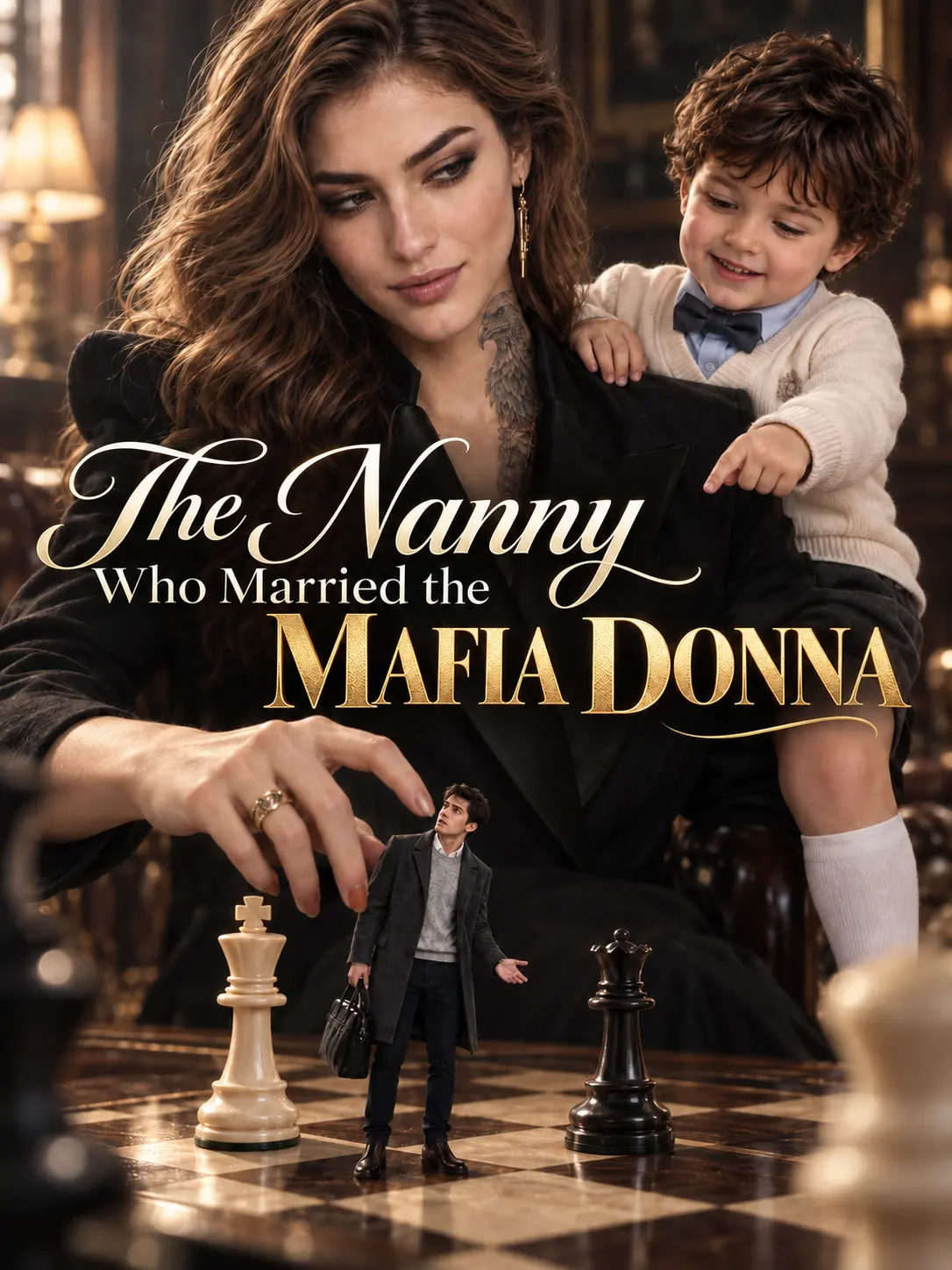 The Nanny Who Married the Mafia Donna short drama poster