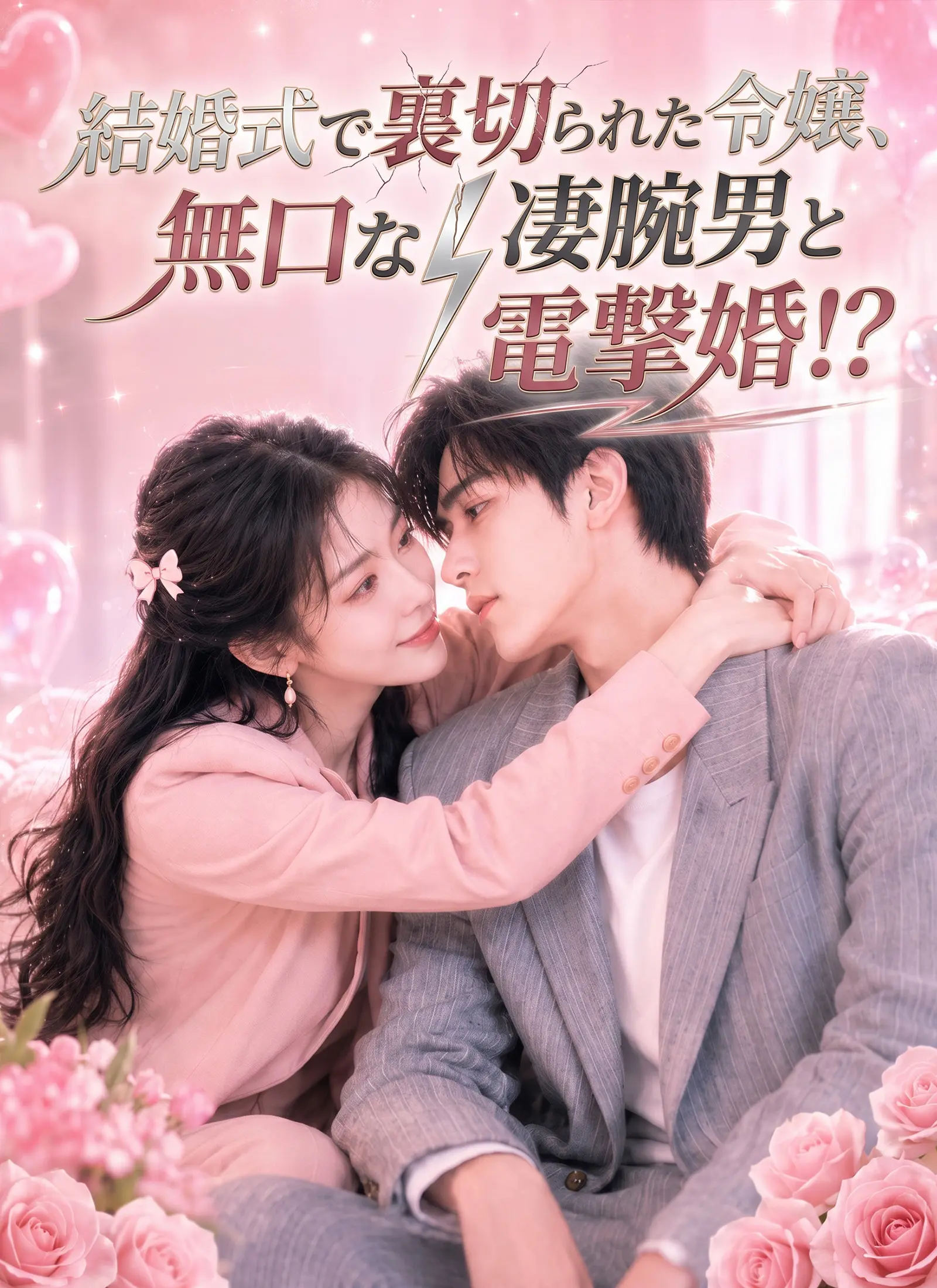 結婚式で裏切られた令嬢、無口な凄腕男と電撃婚！？ short drama poster
