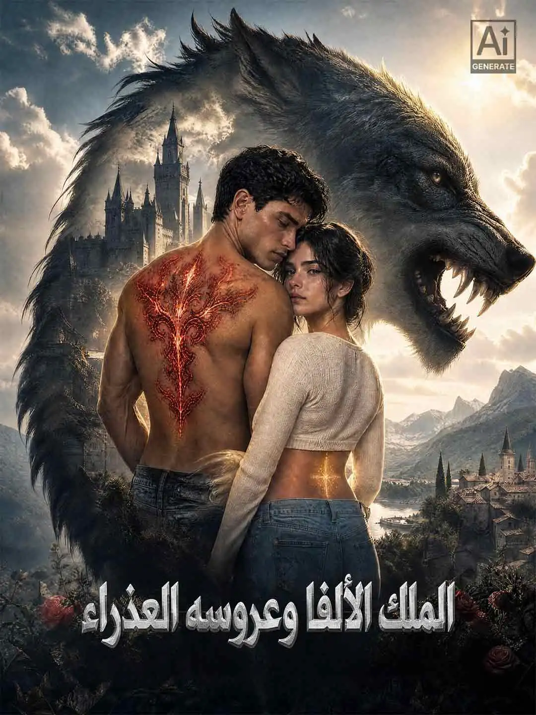 الملك الألفا وعروسه العذراء short drama poster