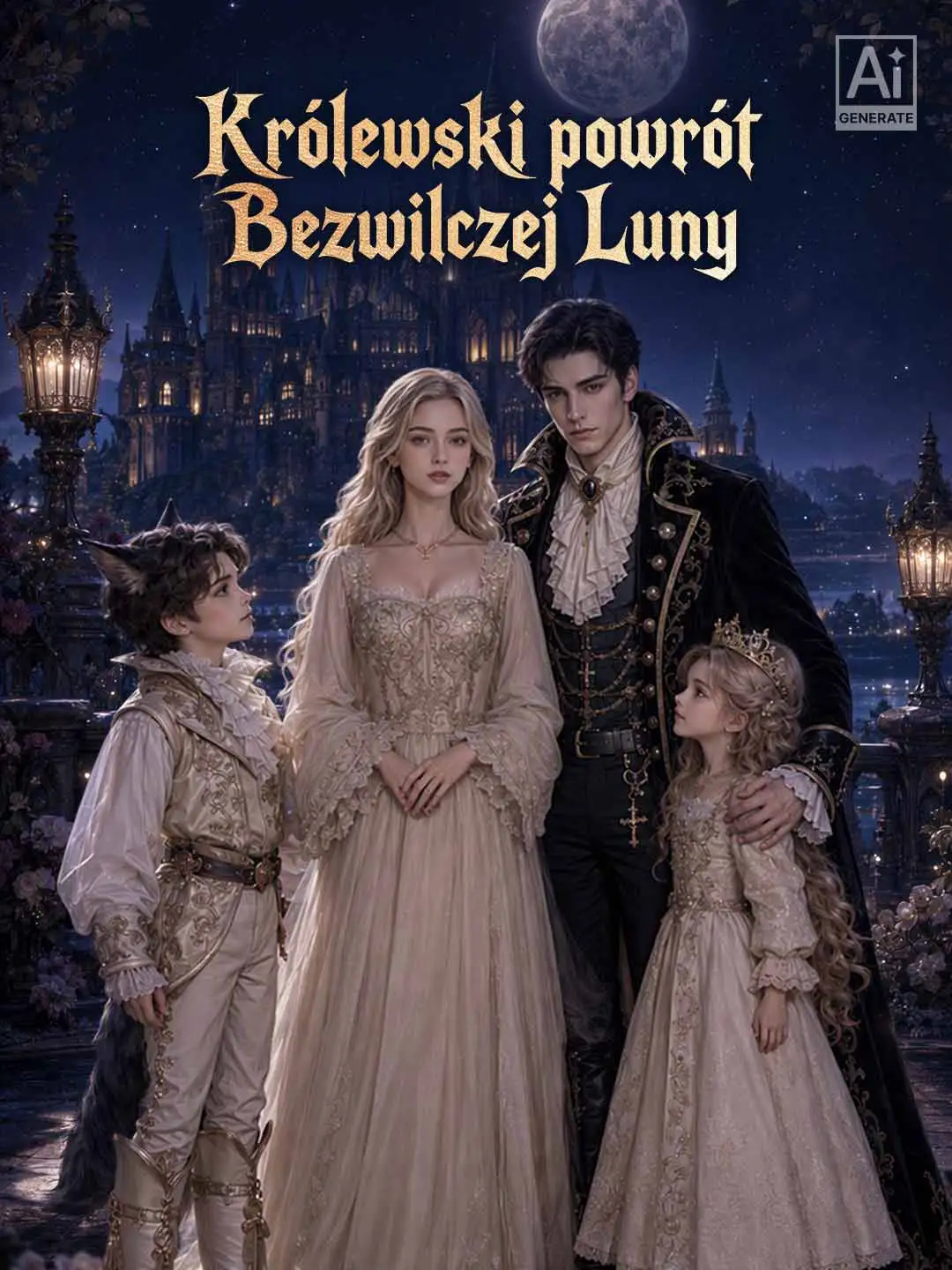Królewski powrót Bezwilczej Luny short drama poster