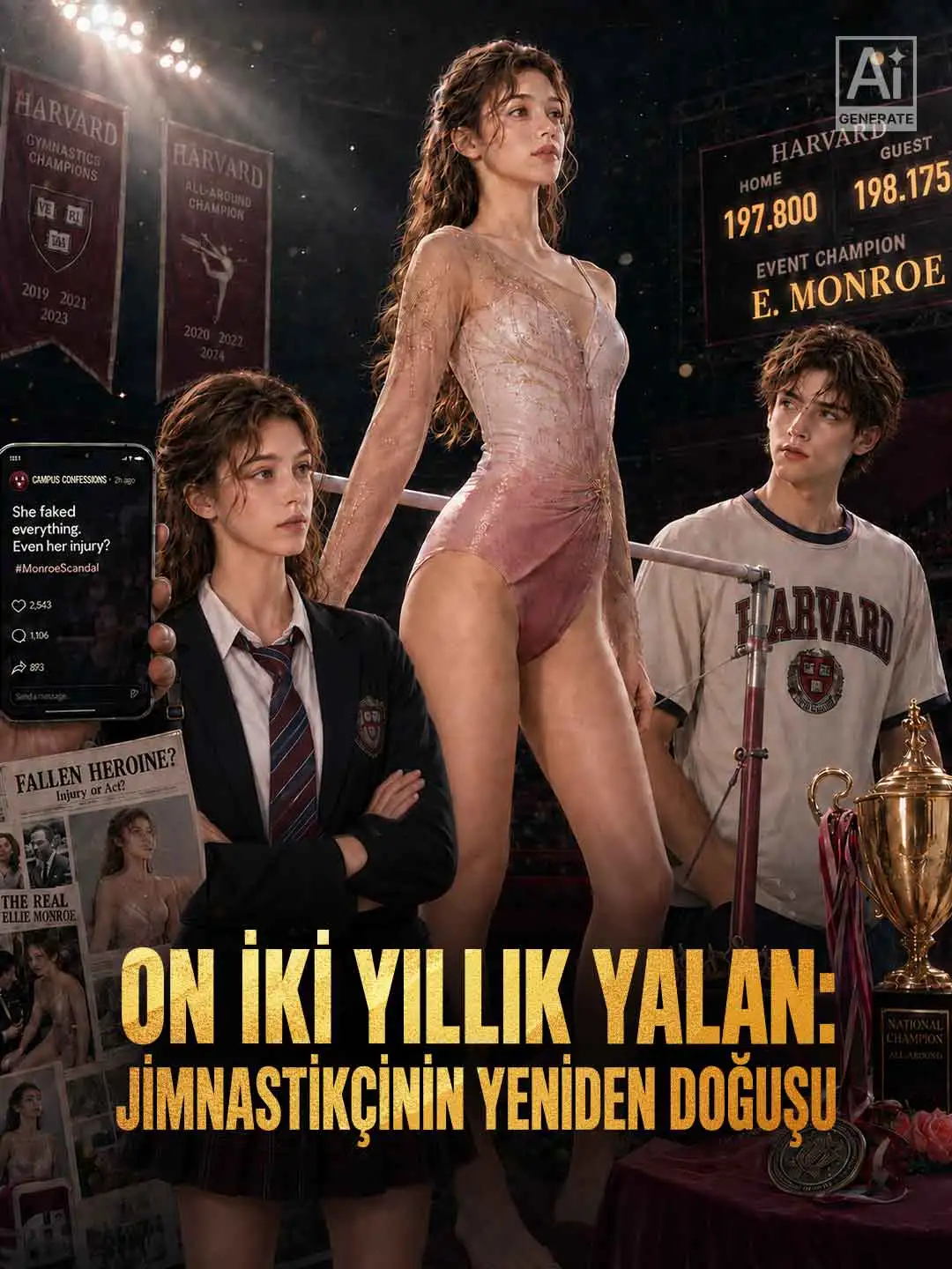 On İki Yıllık Yalan: Jimnastikçinin Yeniden Doğuşu short drama poster