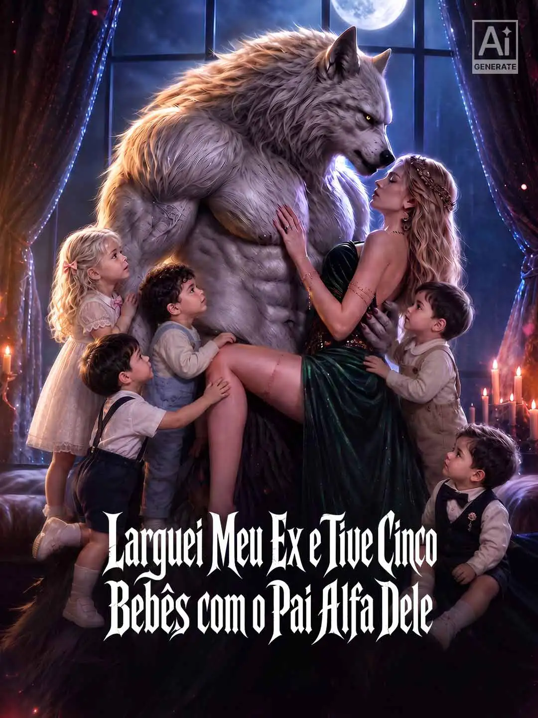 Larguei Meu Ex e Tive Cinco Bebês com o Pai Alfa Dele short drama poster