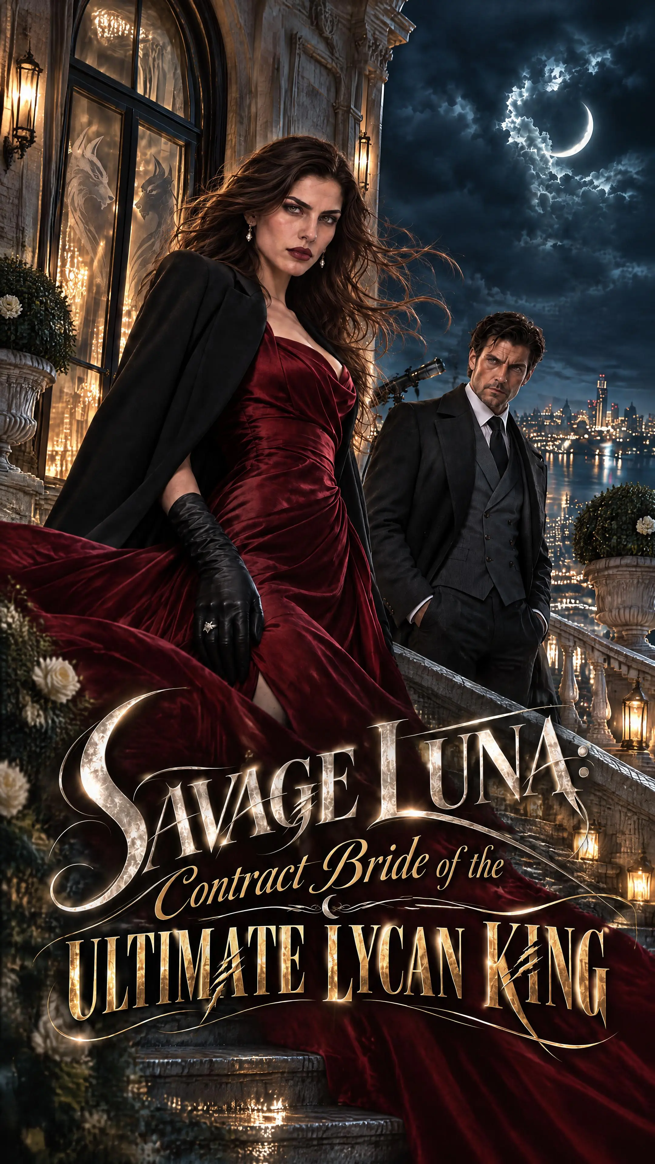 Savage Luna: Contract Bride of the Ultimate Lycan King short drama poster