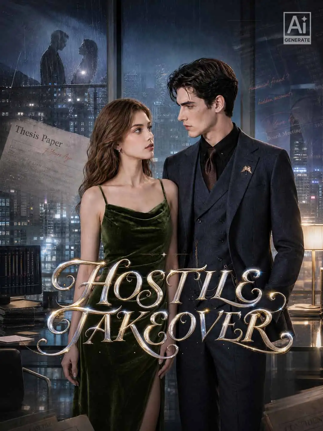 Hostile Takeover short drama poster