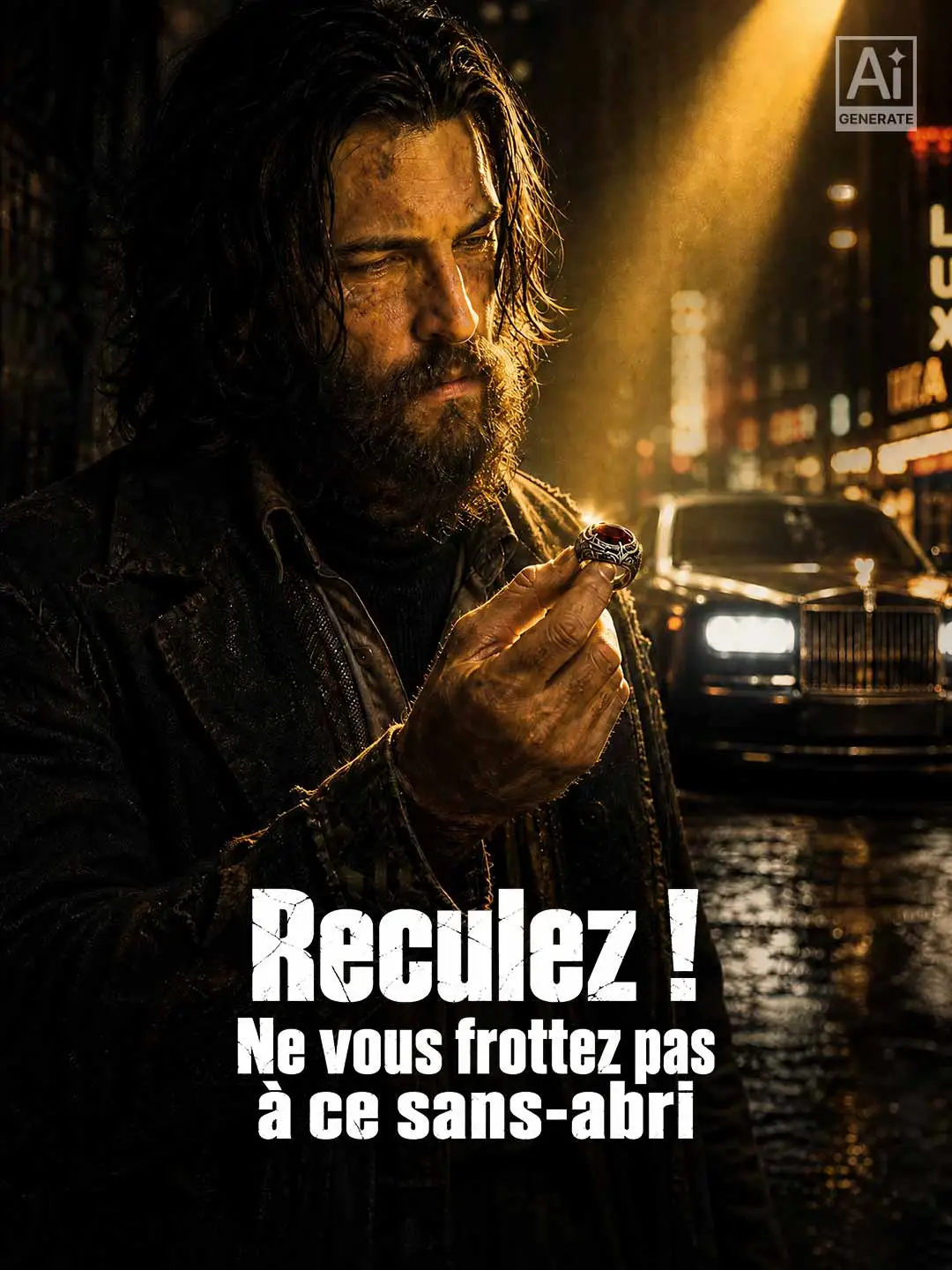 Reculez ! Ne vous frottez pas à ce sans-abri short drama poster