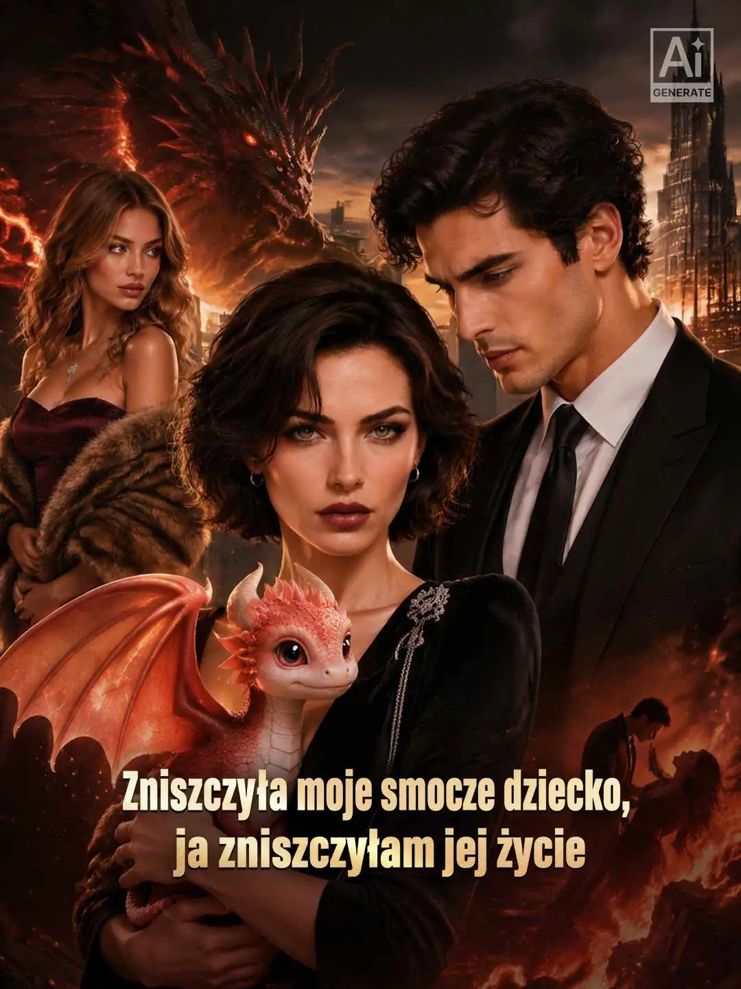 Zniszczyła moje smocze dziecko, ja zniszczyłam jej życie short drama poster