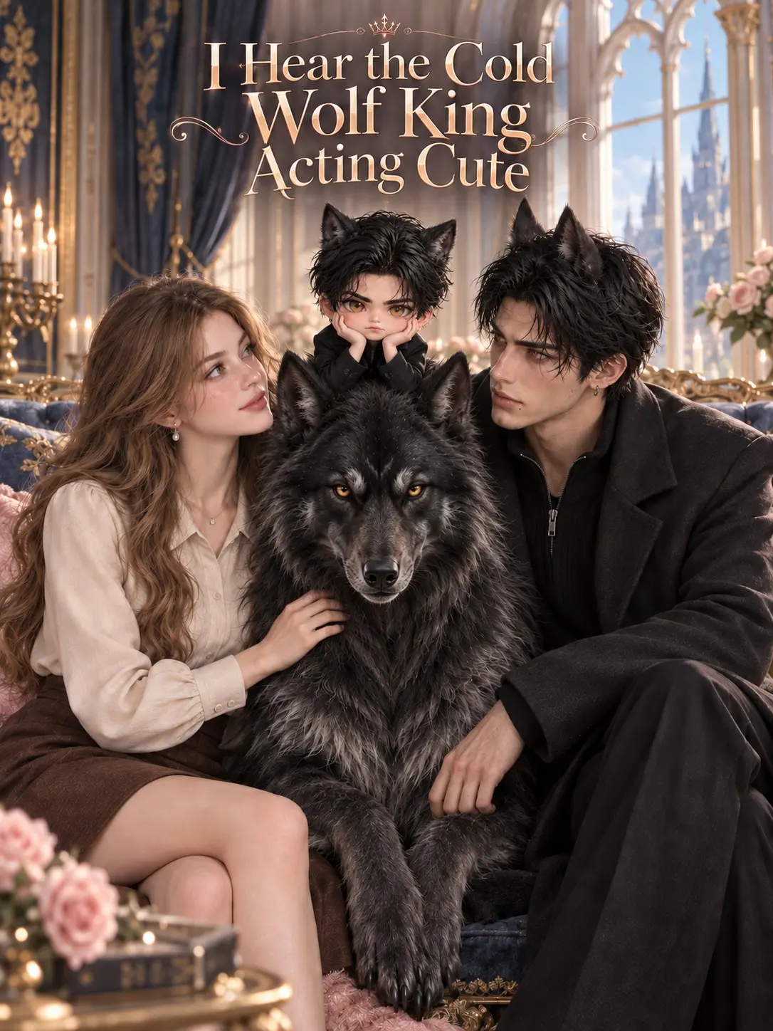 I Hear the Cold Wolf King Acting Cute short drama poster