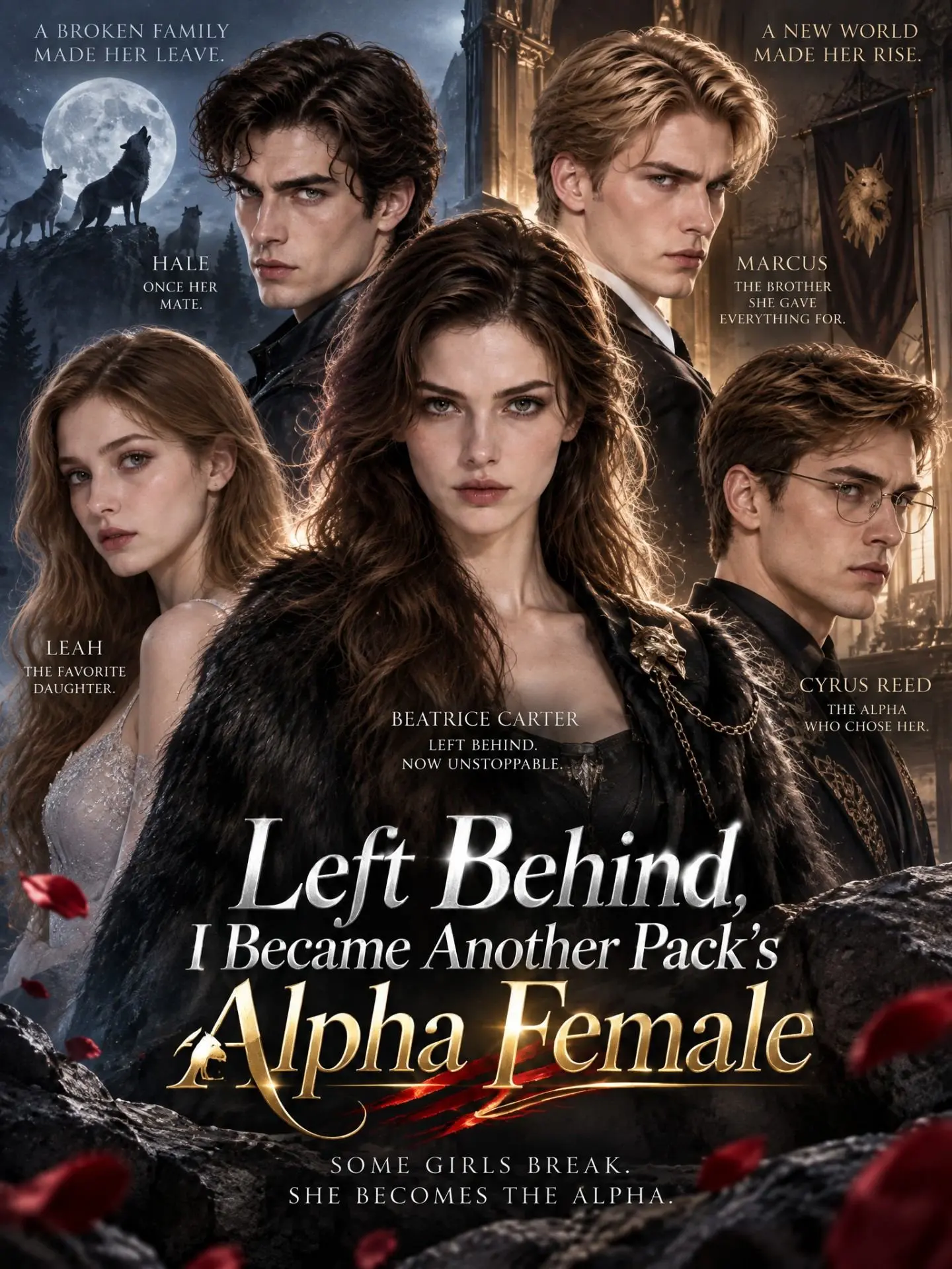 Left Behind, I Became Another Pack’s Alpha Female short drama poster