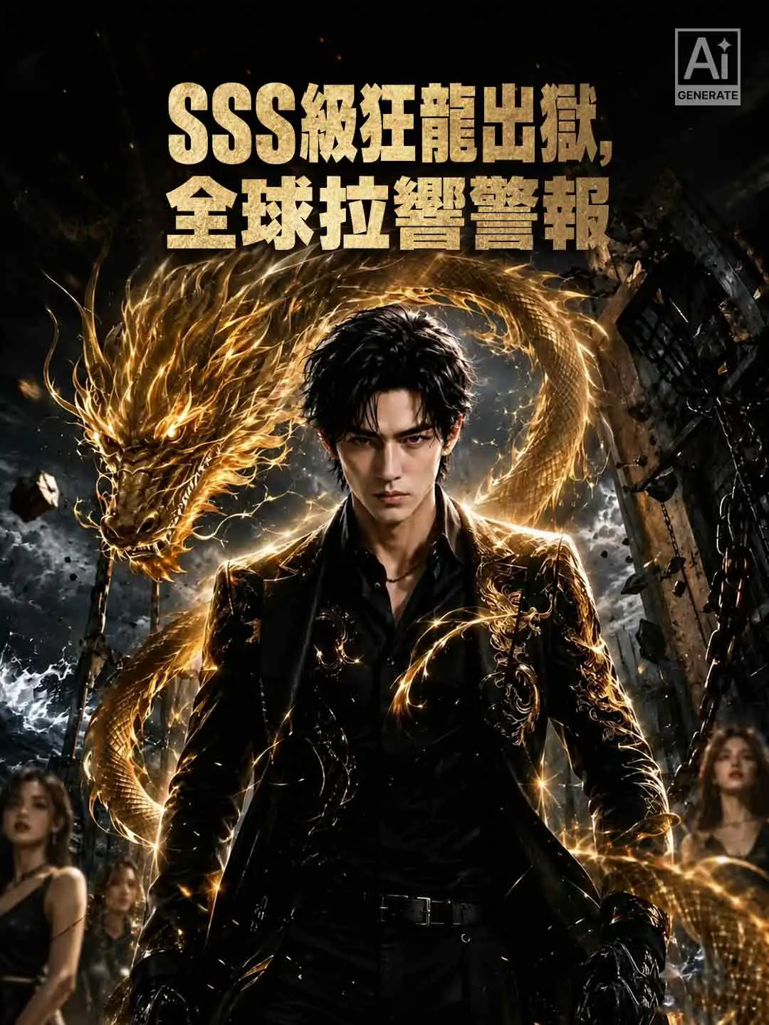 SSS級狂龍出獄，全球拉響警報 short drama poster