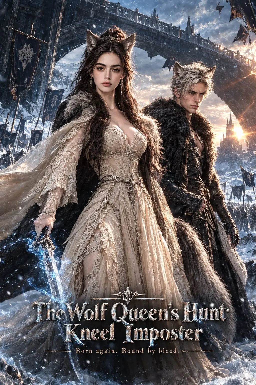 The Wolf Queen's Hunt: Kneel, Imposter! short drama poster