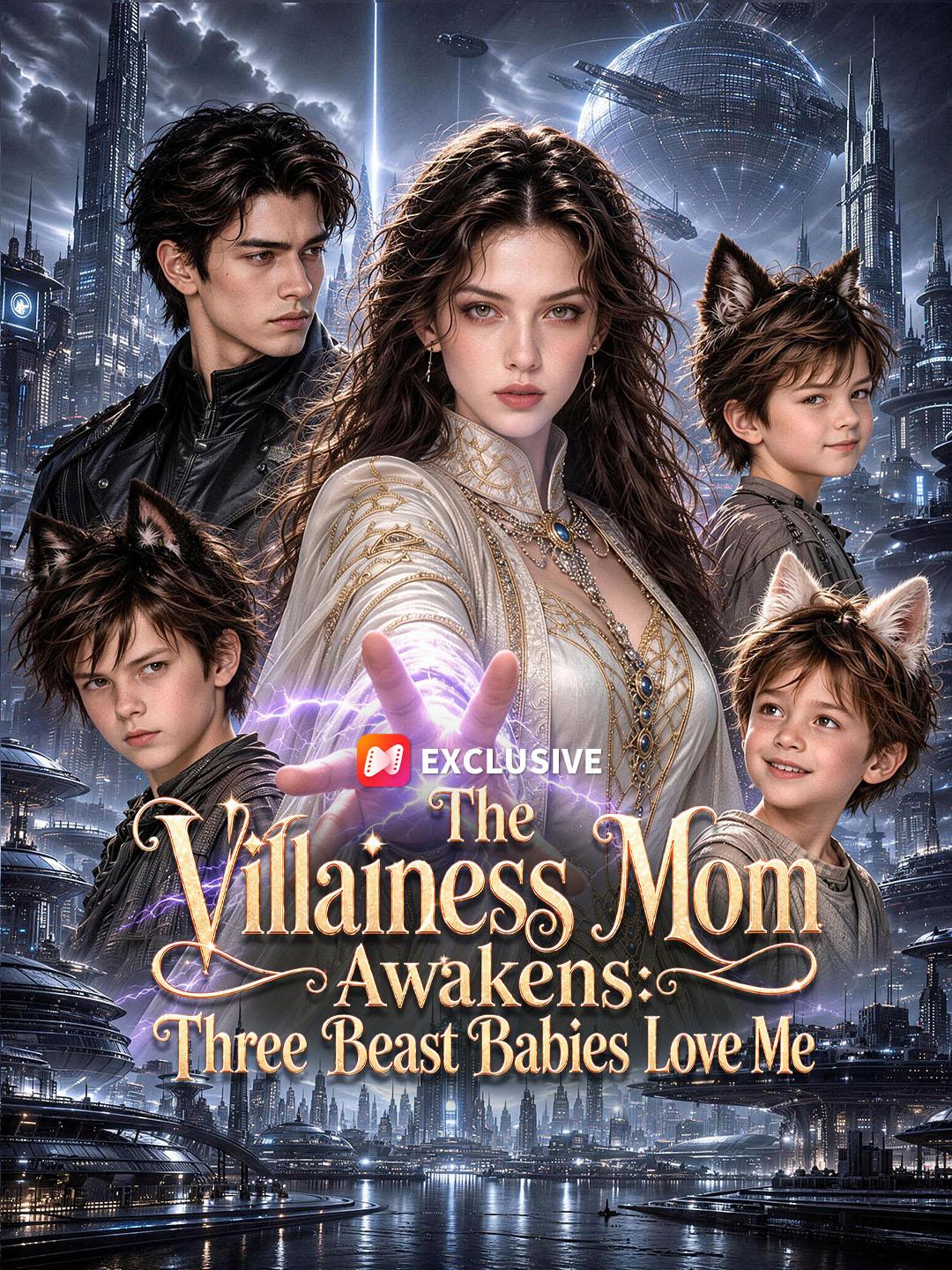 The Villainess Mom Awakens: Three Beast Babies Love Me short drama poster