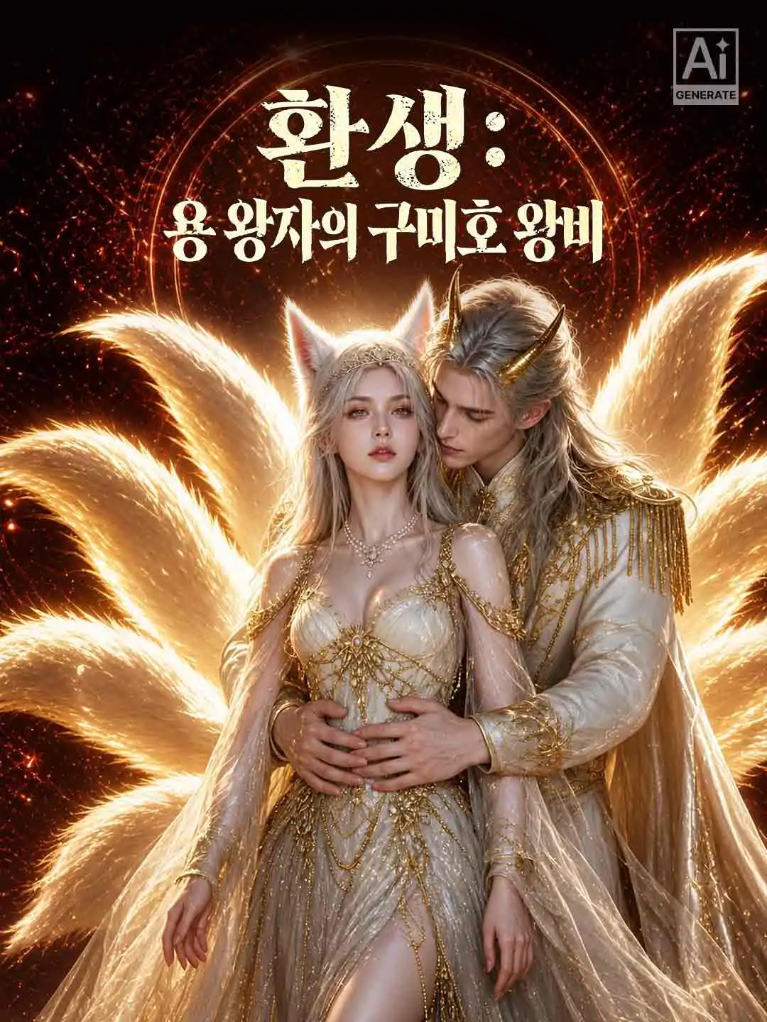 환생 : 용 왕자의 구미호 왕비 short drama poster