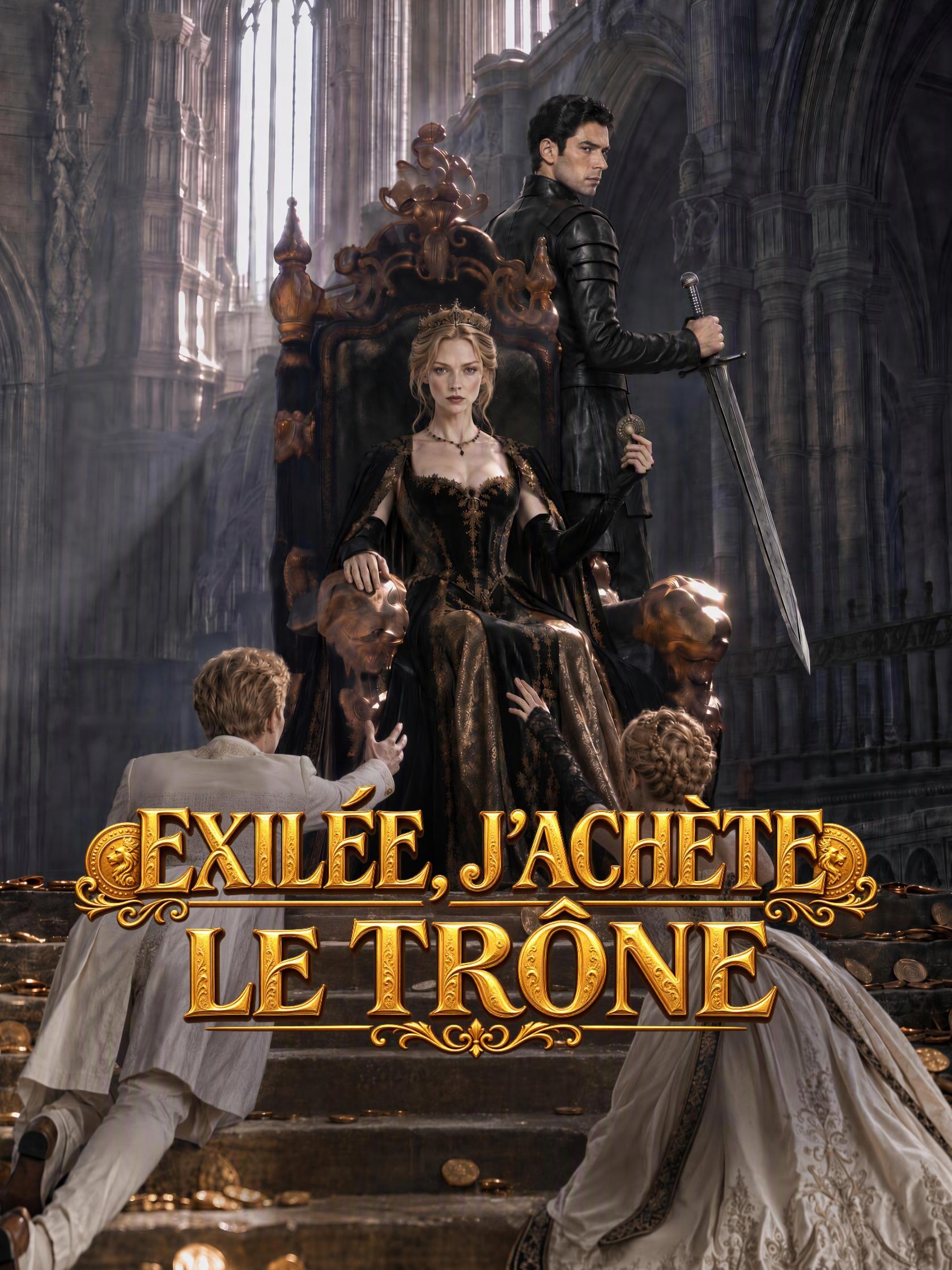 EXILÉE, J'ACHÈTE LE TRÔNE short drama poster