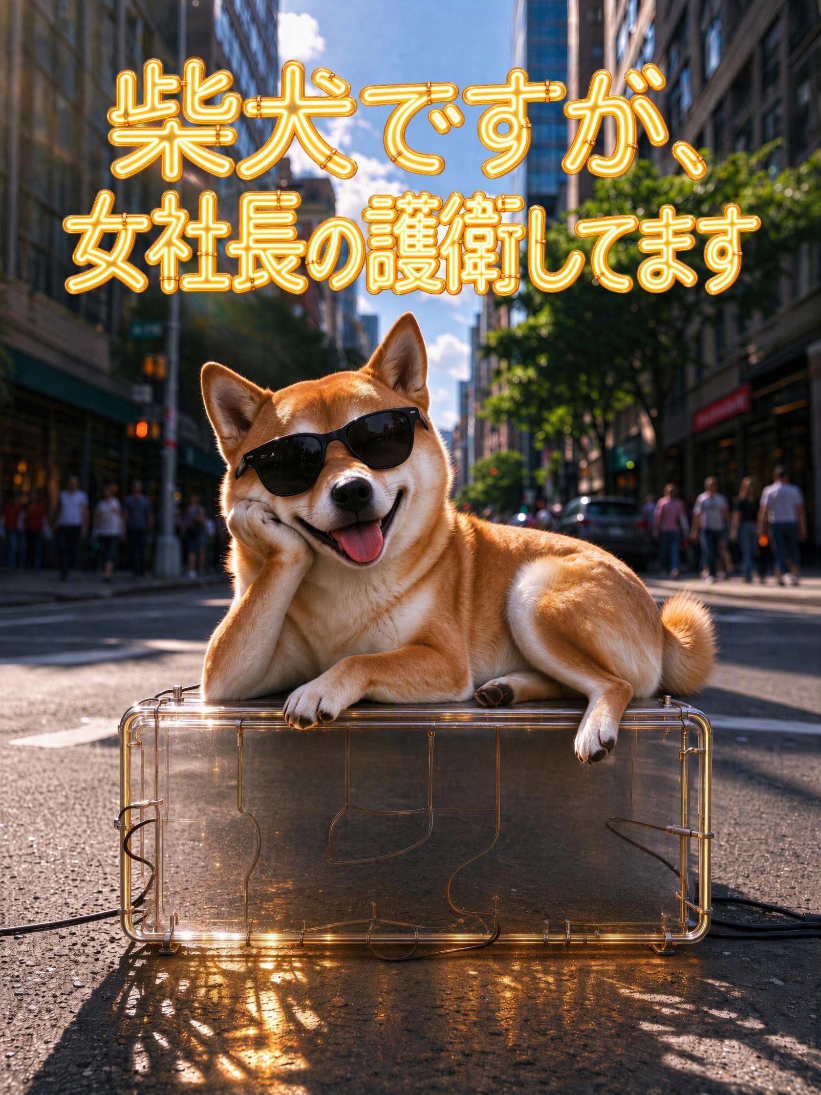 柴犬ですが、女社長の護衛してます short drama poster