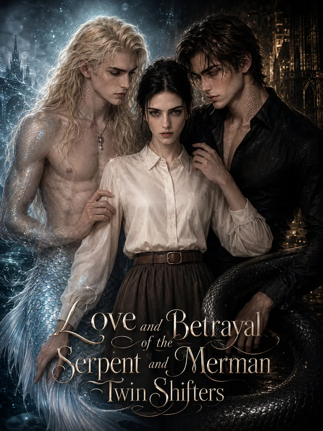 Love and Betrayal of the Serpent and Merman Twin Shifters short drama poster