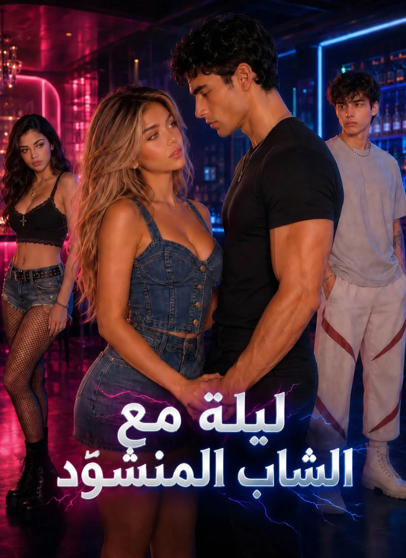 ليلة مع الشاب المنشود short drama poster