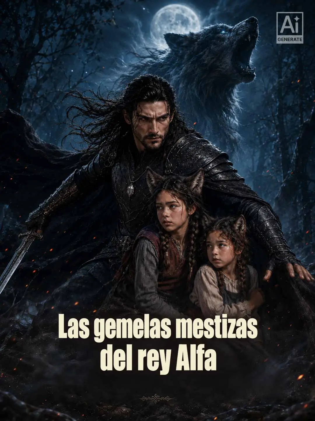 Las gemelas mestizas del rey Alfa short drama poster