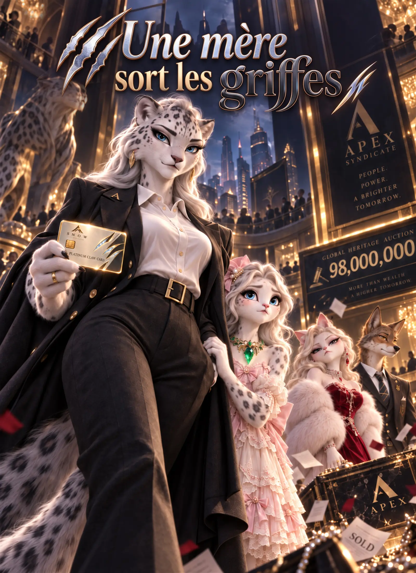 Une mère sort les griffes short drama poster
