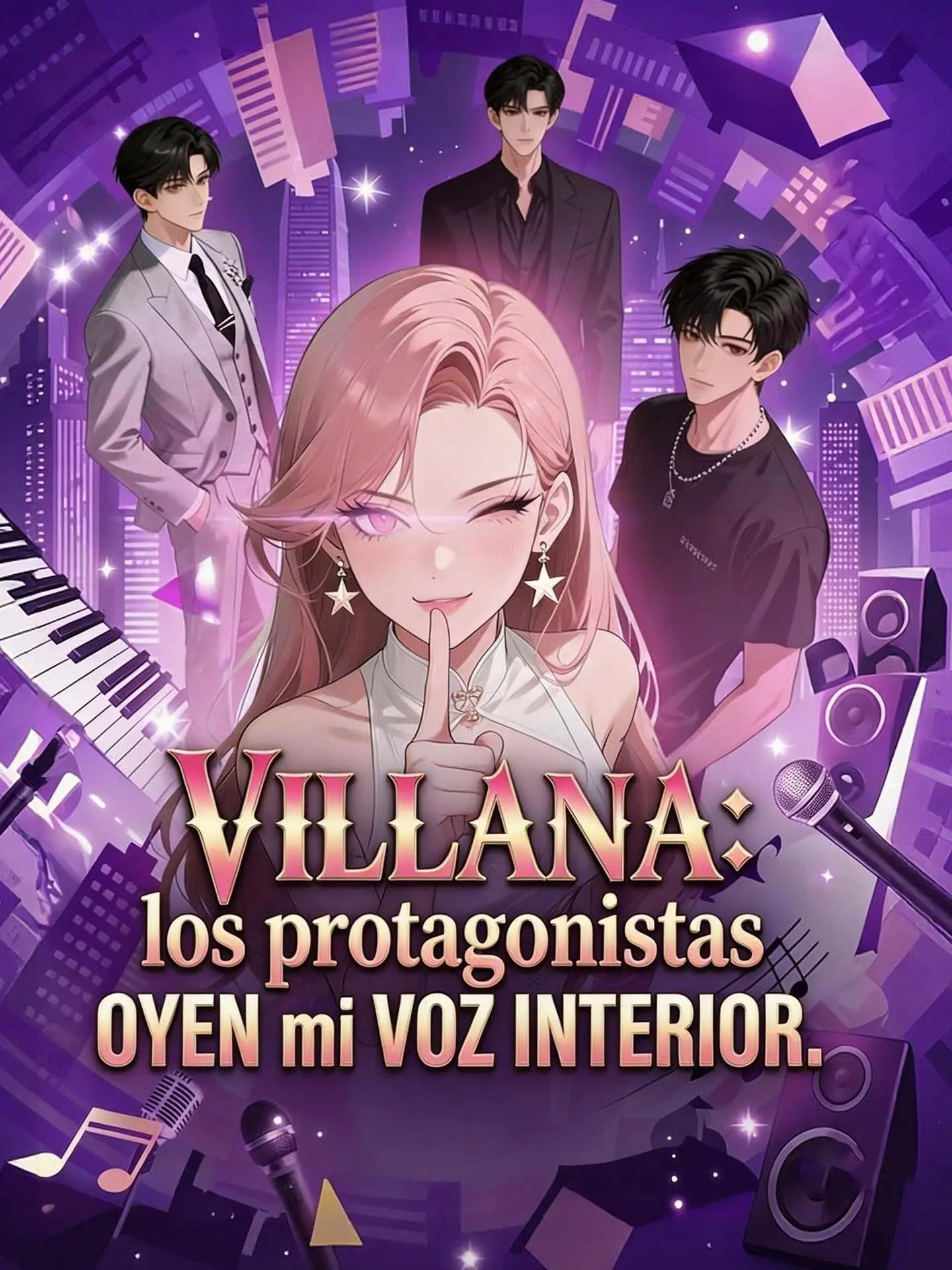 Villana: los protagonistas oyen mi voz interior short drama poster