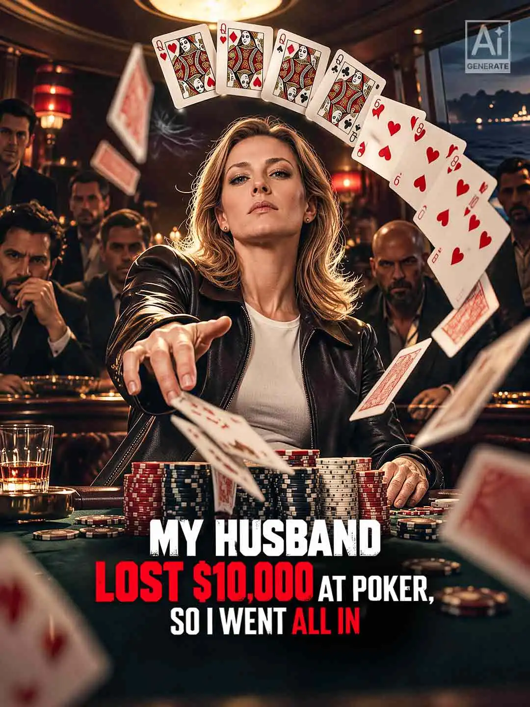 My Husband Lost $10,000 at Poker, So I Went All In short drama poster